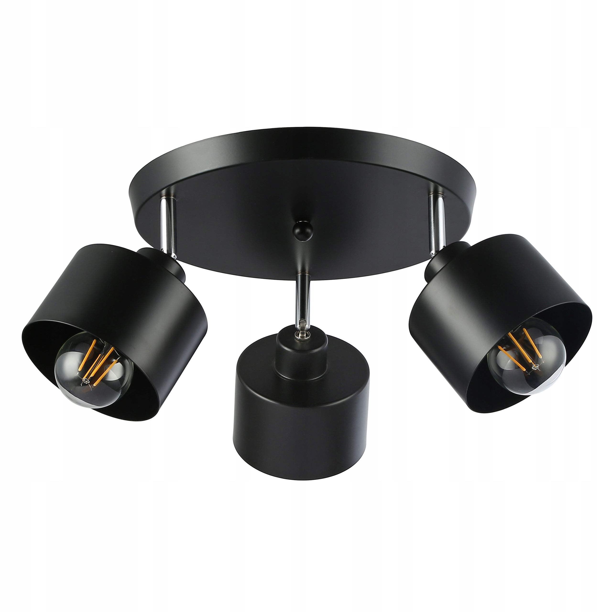 Deckenlampe hängend lampe wandleuchte rahmen 6x nr. e27 70cm led schwarz