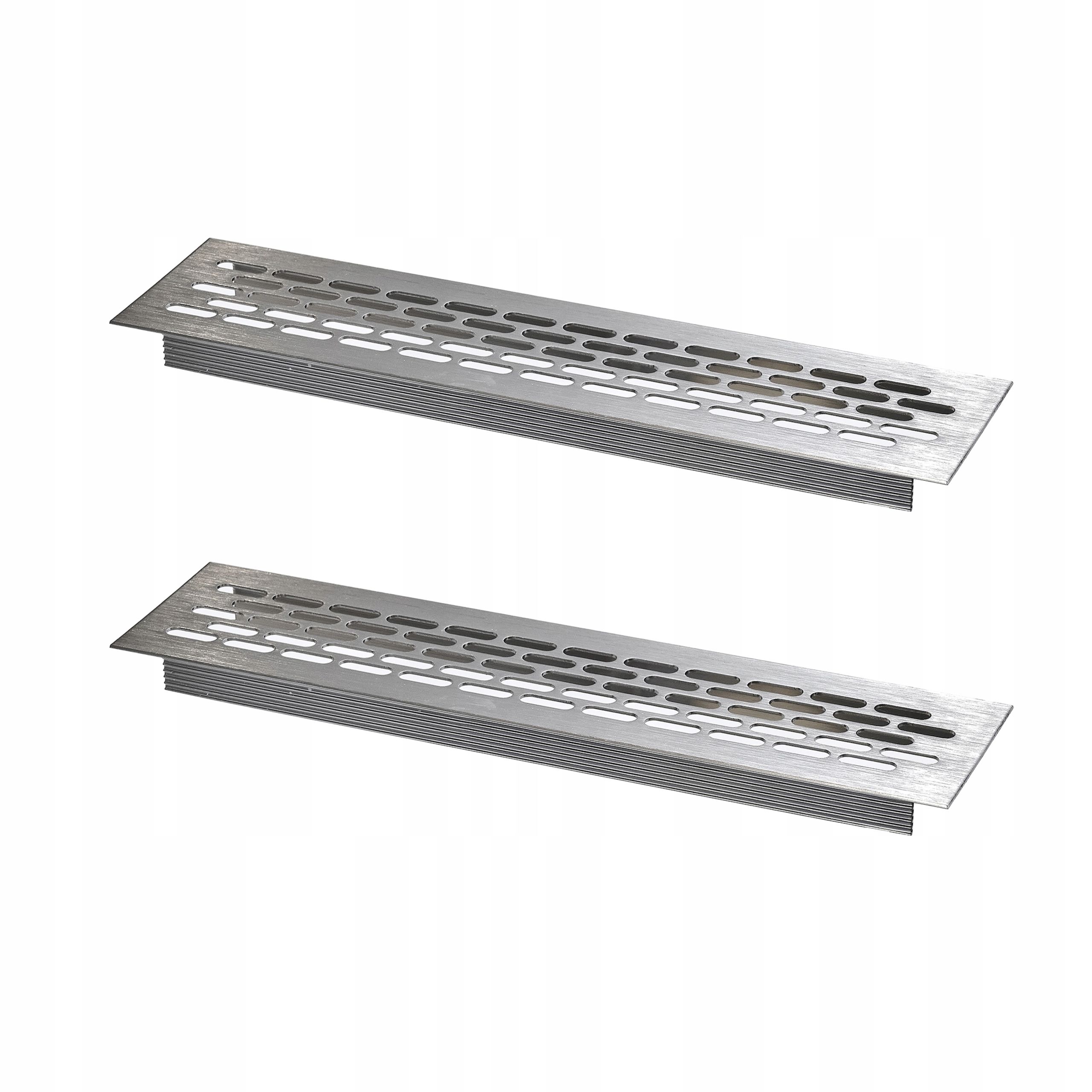 Aluminium möbel lüftungsgitter für möbel metall 80x480 mm kaschmir