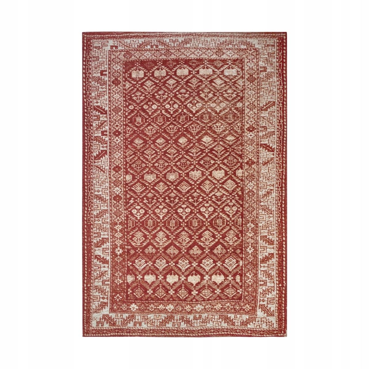  Virtuvinis kilimas 60x90cm, neslystantis tamsiai mėlynos spalvos raštas tradicinis šenilinis