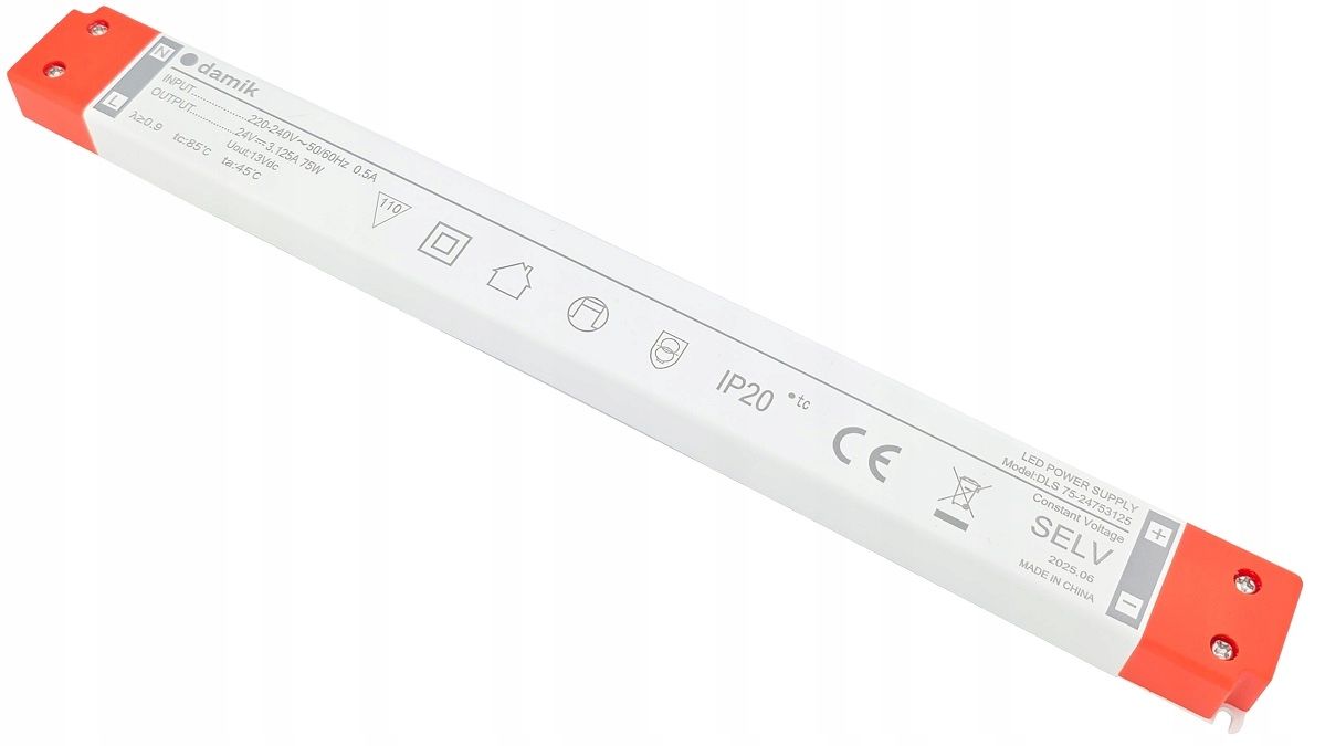  Damik source of tape change led 30w 24v ip20 very thin slim