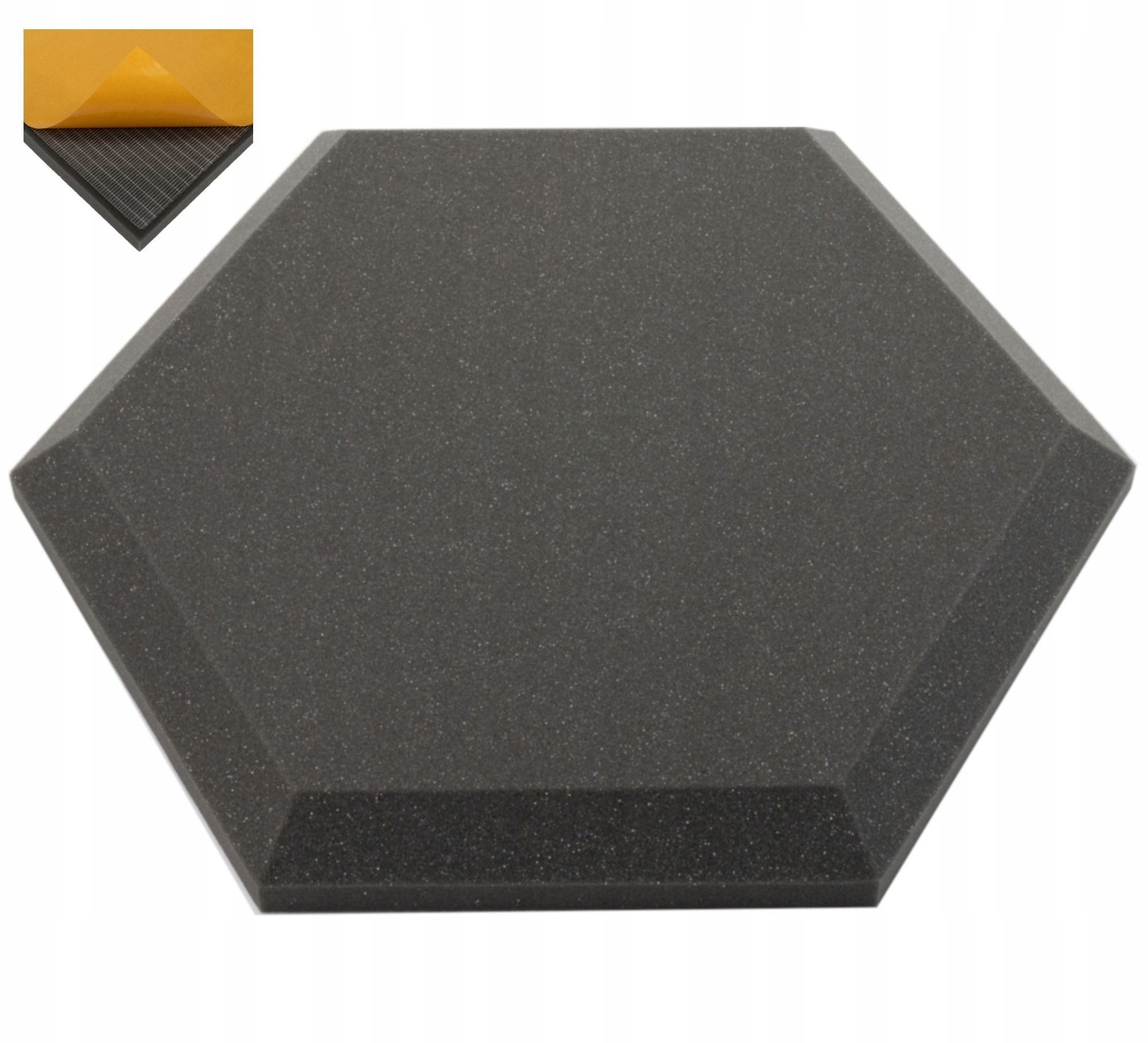  Akustiline paneel kärgstruktuuriga kuusnurk wygluszajacy pool 20cm gr. 3cm hall