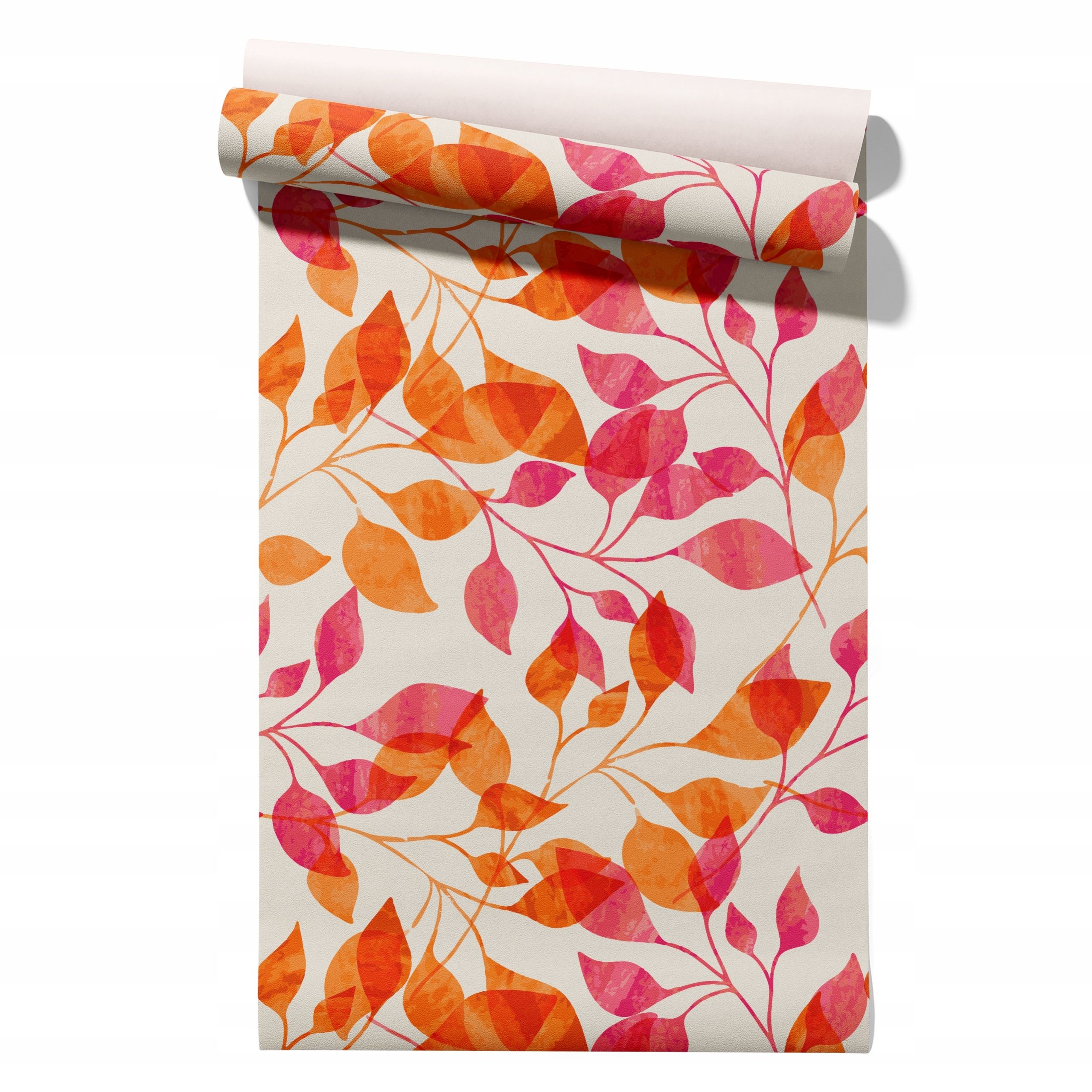  Wallpaper non-woven fabric pastel cherries wallpaper in a roll 50cm x 6,1mb