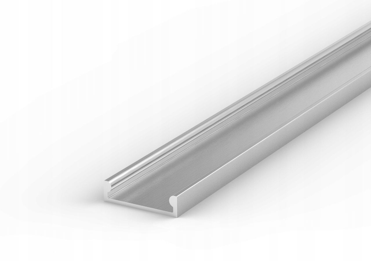  Profilis led aliuminio lankstus + gaubtas 15x4mm 2m