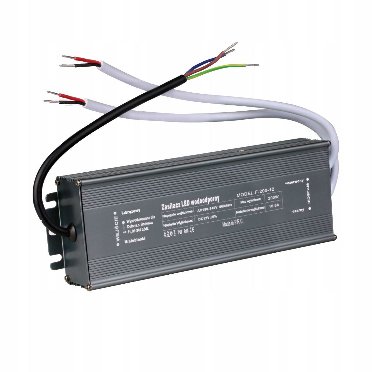  Maitinimo šaltinis 15w 12v vandeniui f-s15-12 brillo