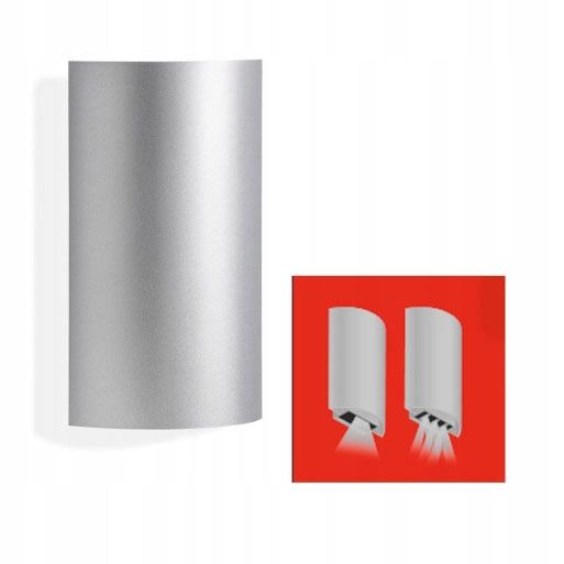  Wall lamp led 12w external facade | neutral color 4000k | ip44