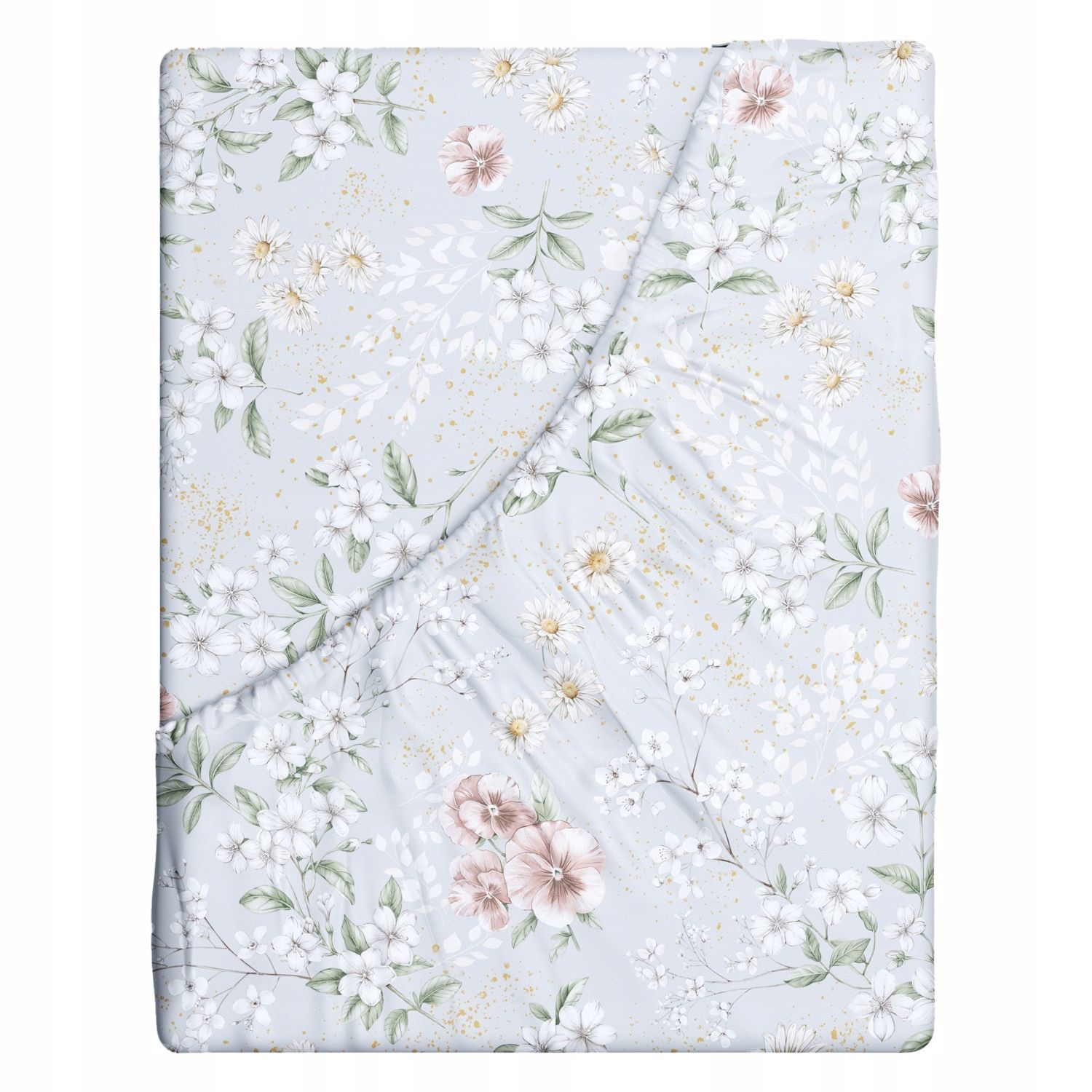  Cotton sheet with an eraser with patterns 120x60 fabric holidays 228sbi