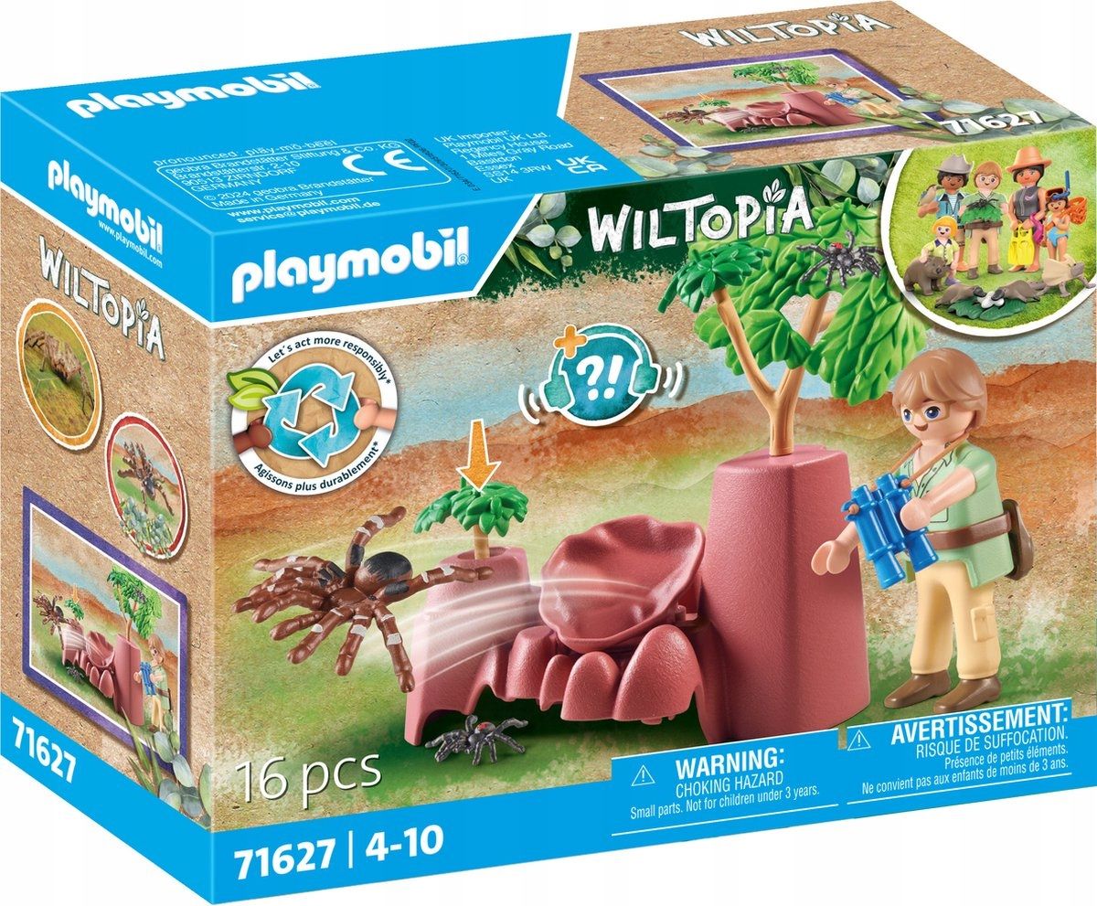  Playmobil rodina chalupa na stromě wiltopia 71013 + katalog s plakatem