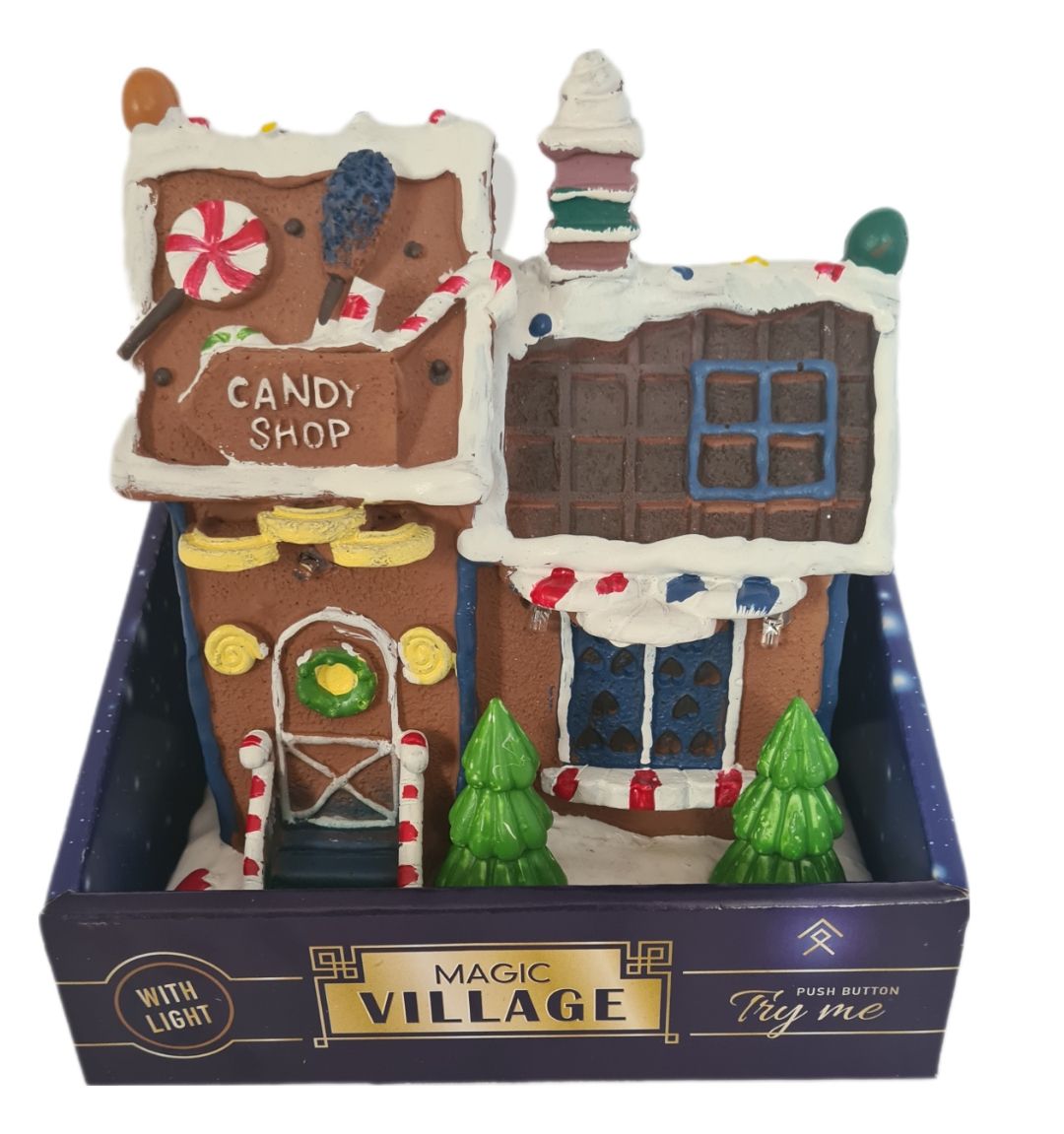  Küla jõulud magic village led 17 osad
