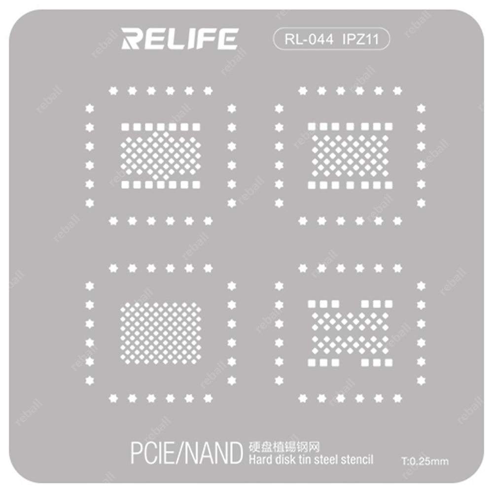  Siets matricas bgap pastas lodēšana pci-e nand relife rl-044 ipz11