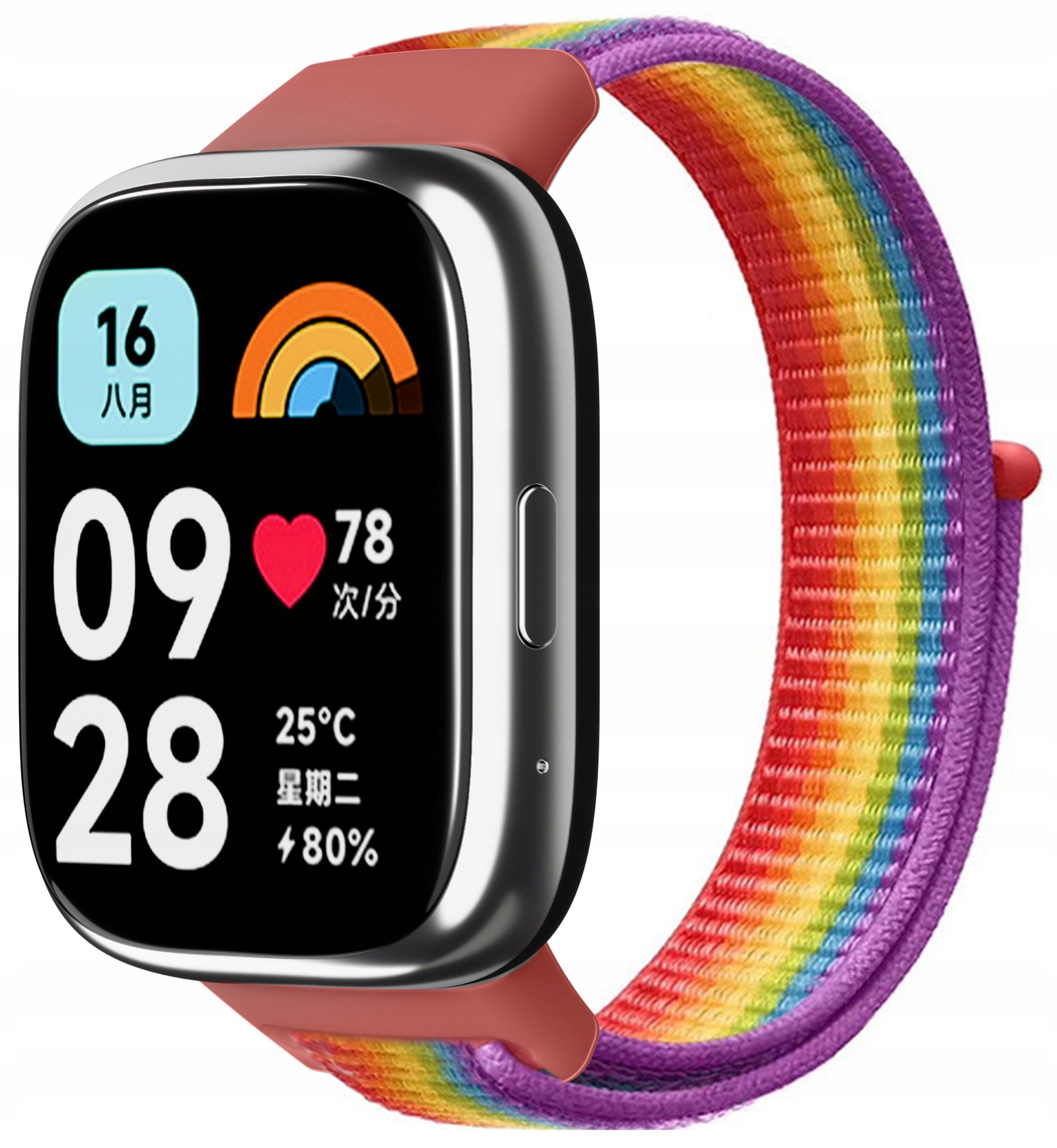  Strap bracelet nylon rabbitmob - xiaomi redmi watch 3 active | black