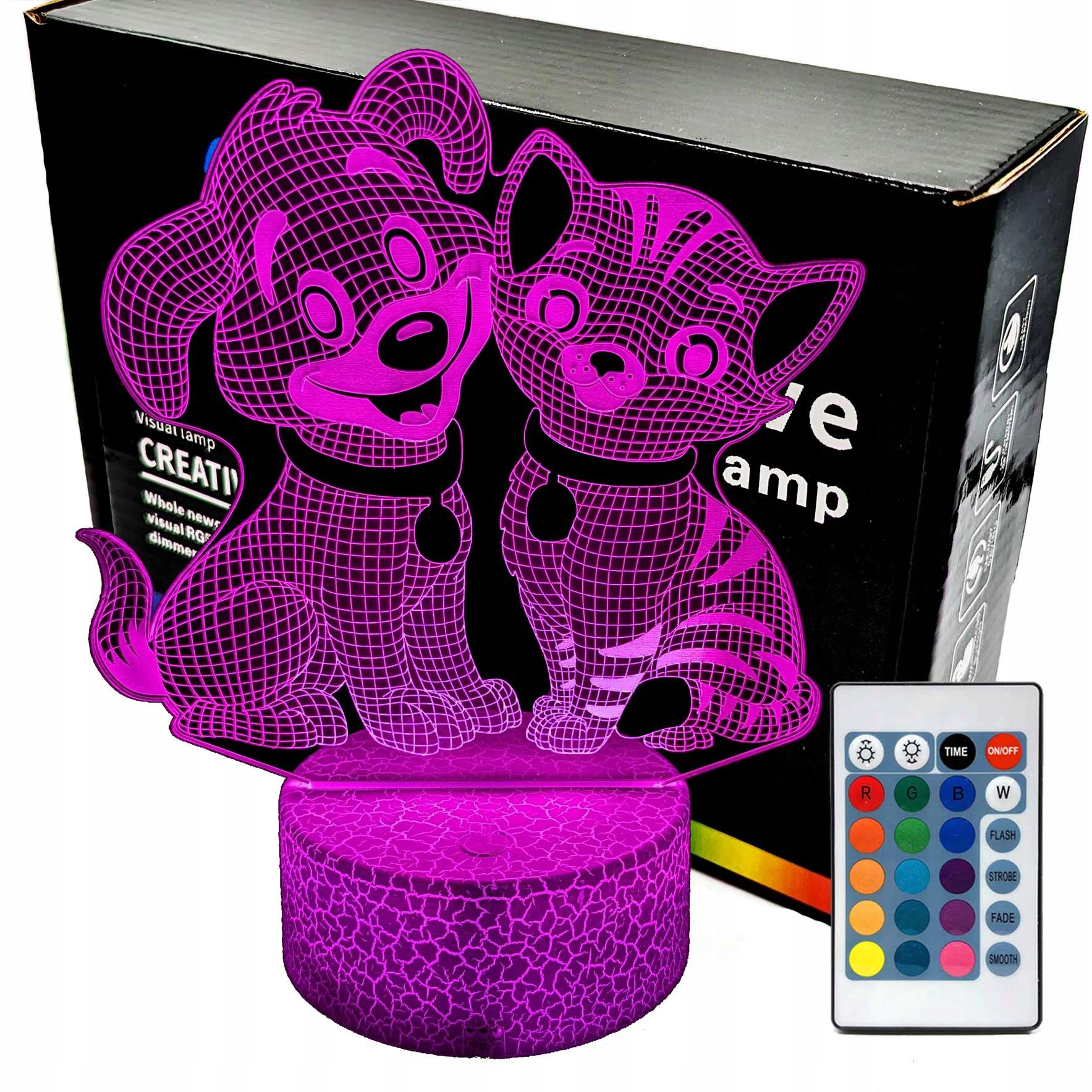  Noční světlo fortnite 3d lampy led