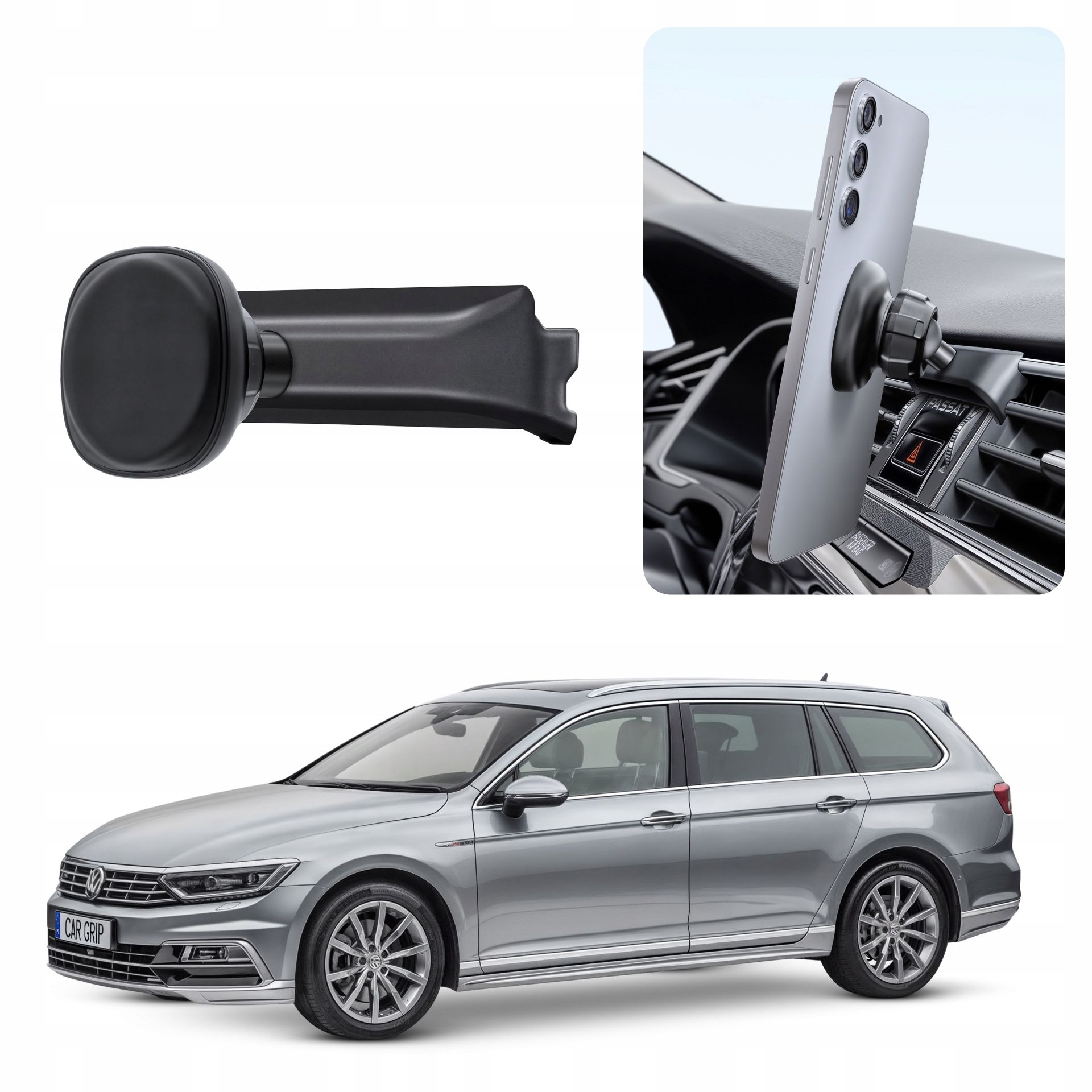  Gravitatsiooni hoidja koos laadimisega qc 3.0 mõeldud sisse vw passat b8 (2014-)