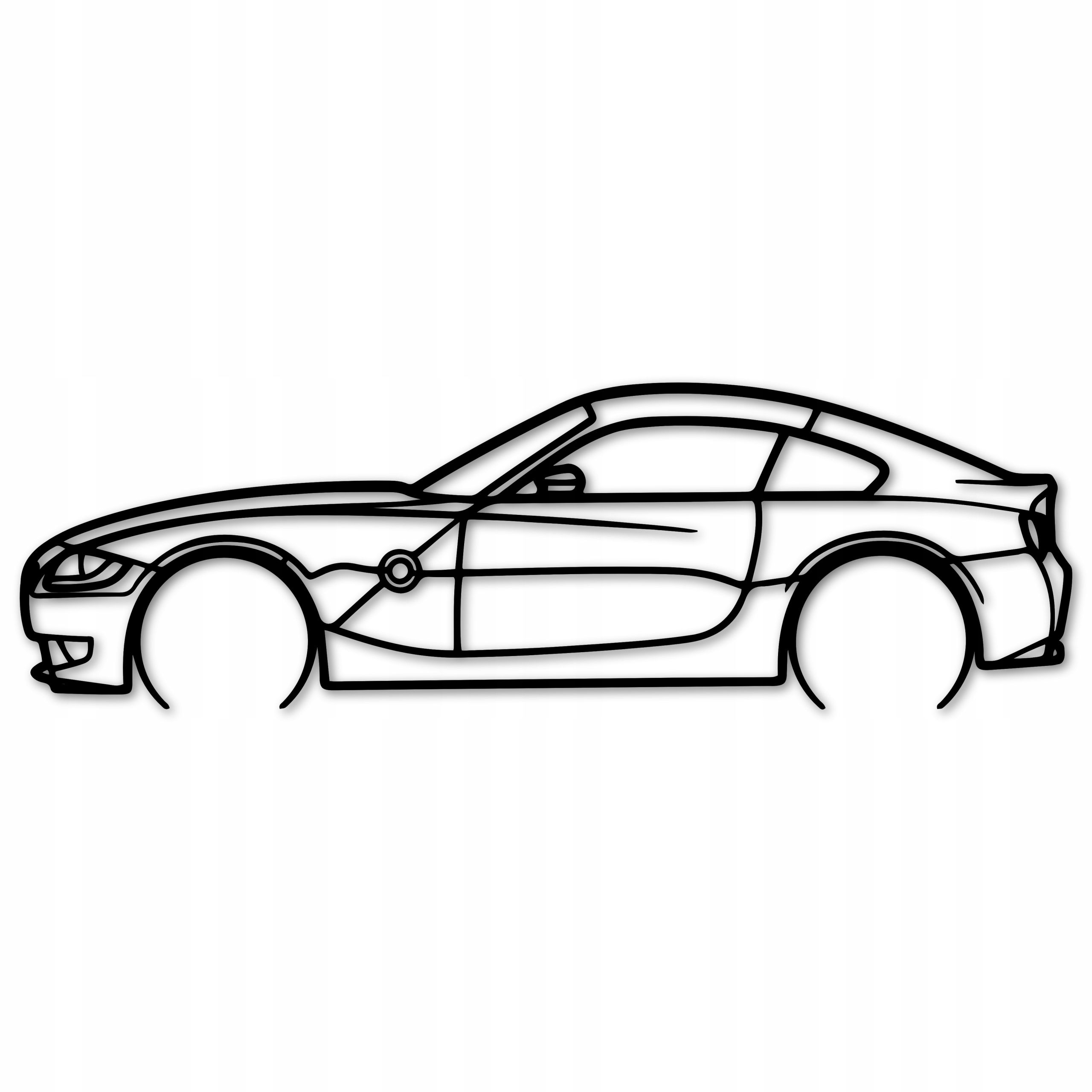  Ažūra glezna automašīna bmw e39 vagons sienu apdare plāksne 80 cm gleznas