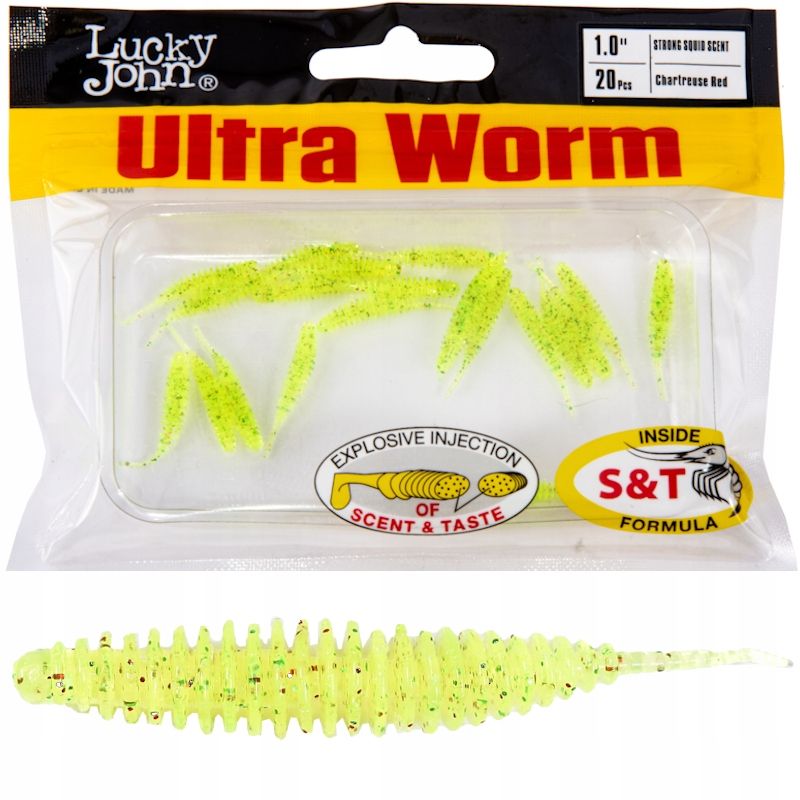  Guma kirminas lucky john ultraworm 2.0'' 5cm s13 purple plum 9x ant czeburaszke
