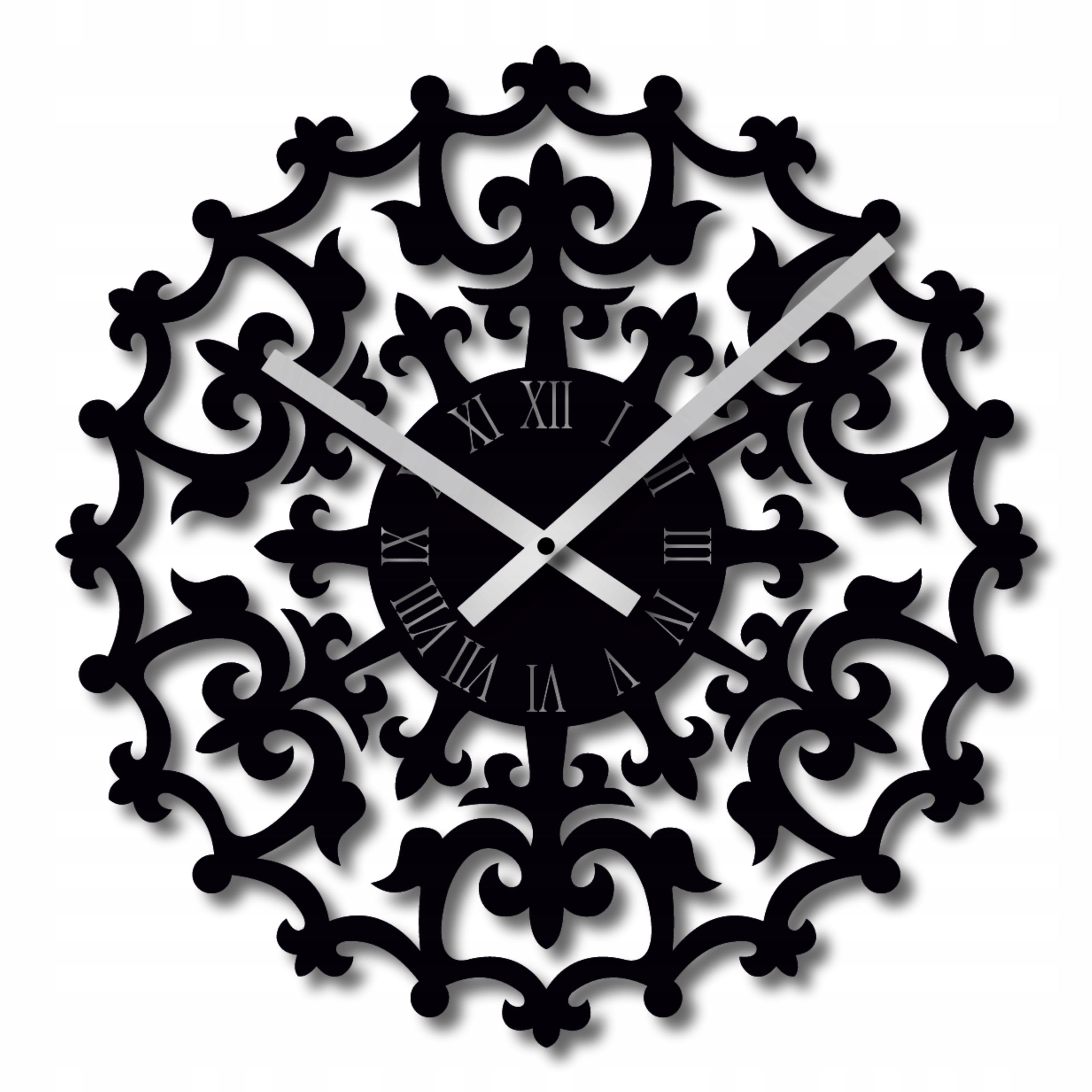  Wall clock 60 cm clock on the wall big clock openwork classic big numbers