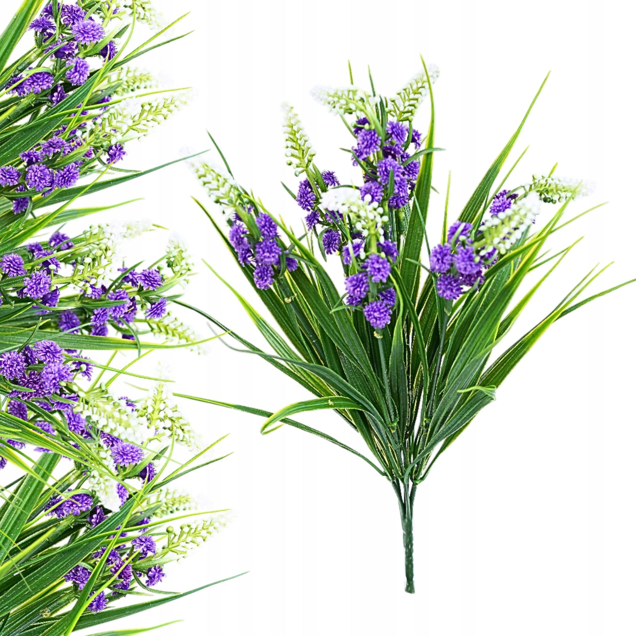  Dirbtinės gėlės gipsowka šakelė 32cm tanki violetinė priedas puokštėms