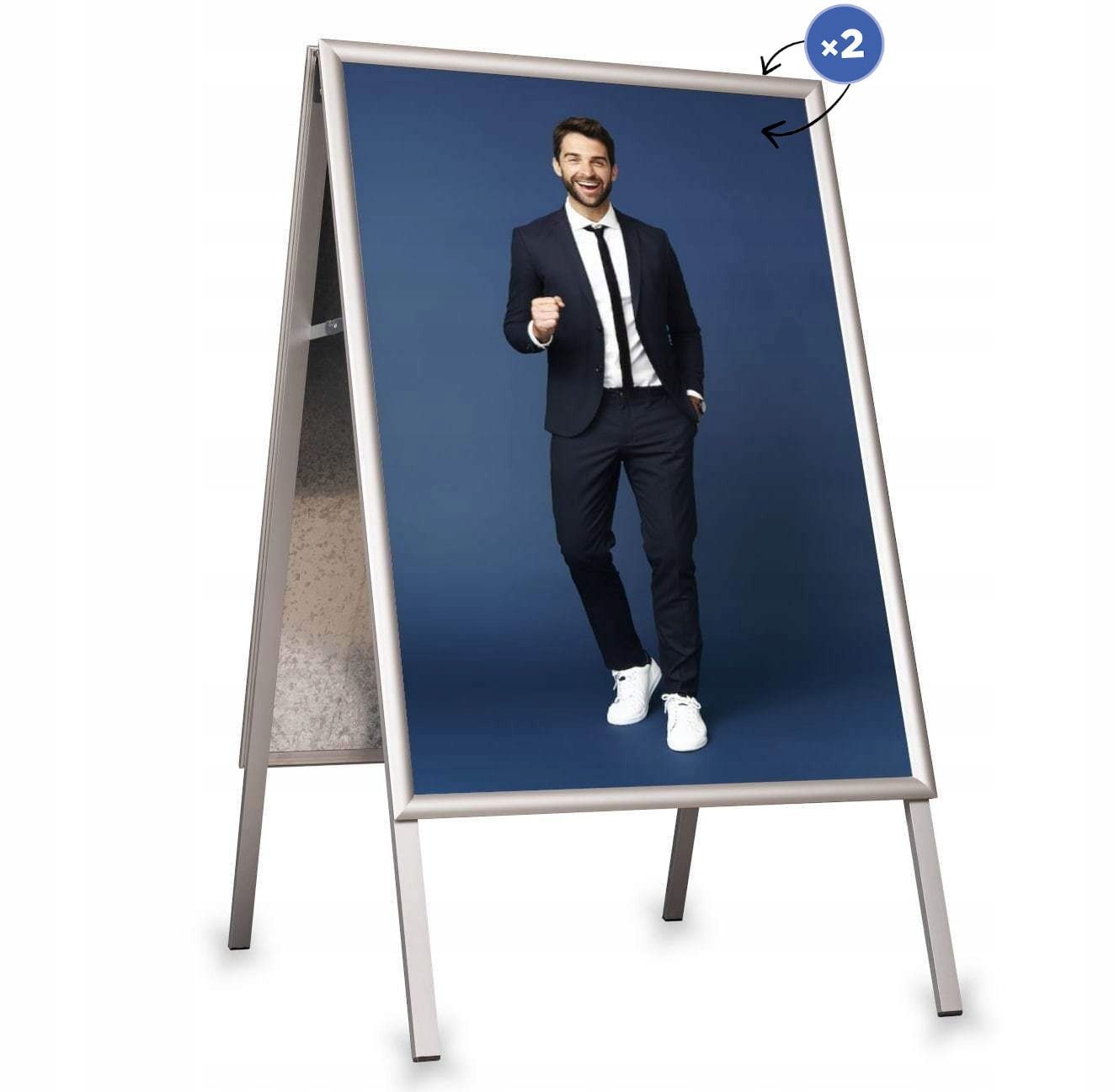  Medinis kreidinis stendas classic xl 72x160 cm