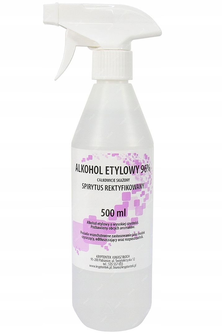  Kvaliteet farmaceutyczna - etanool 96% 10l