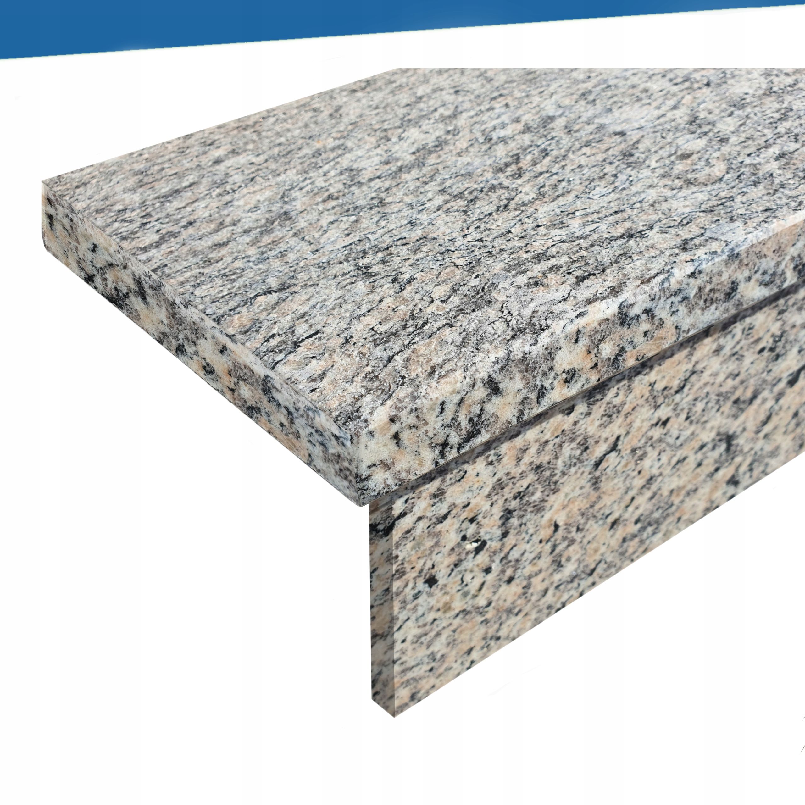  Anthracite color granite stairs steps flame steel gray 1m current gat. i