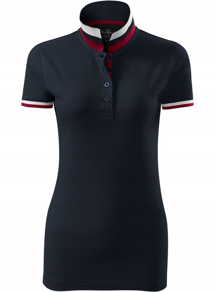  Malfini moteriški polo marškinėliai collar up 257 medvilnė dydis xxl