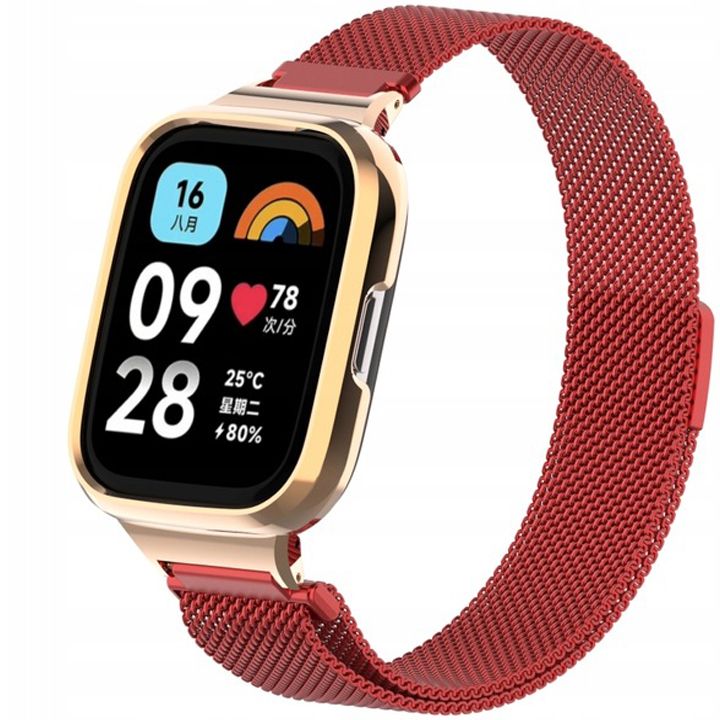  Strap bracelet nylon rabbitmob - xiaomi redmi watch 3 active | black