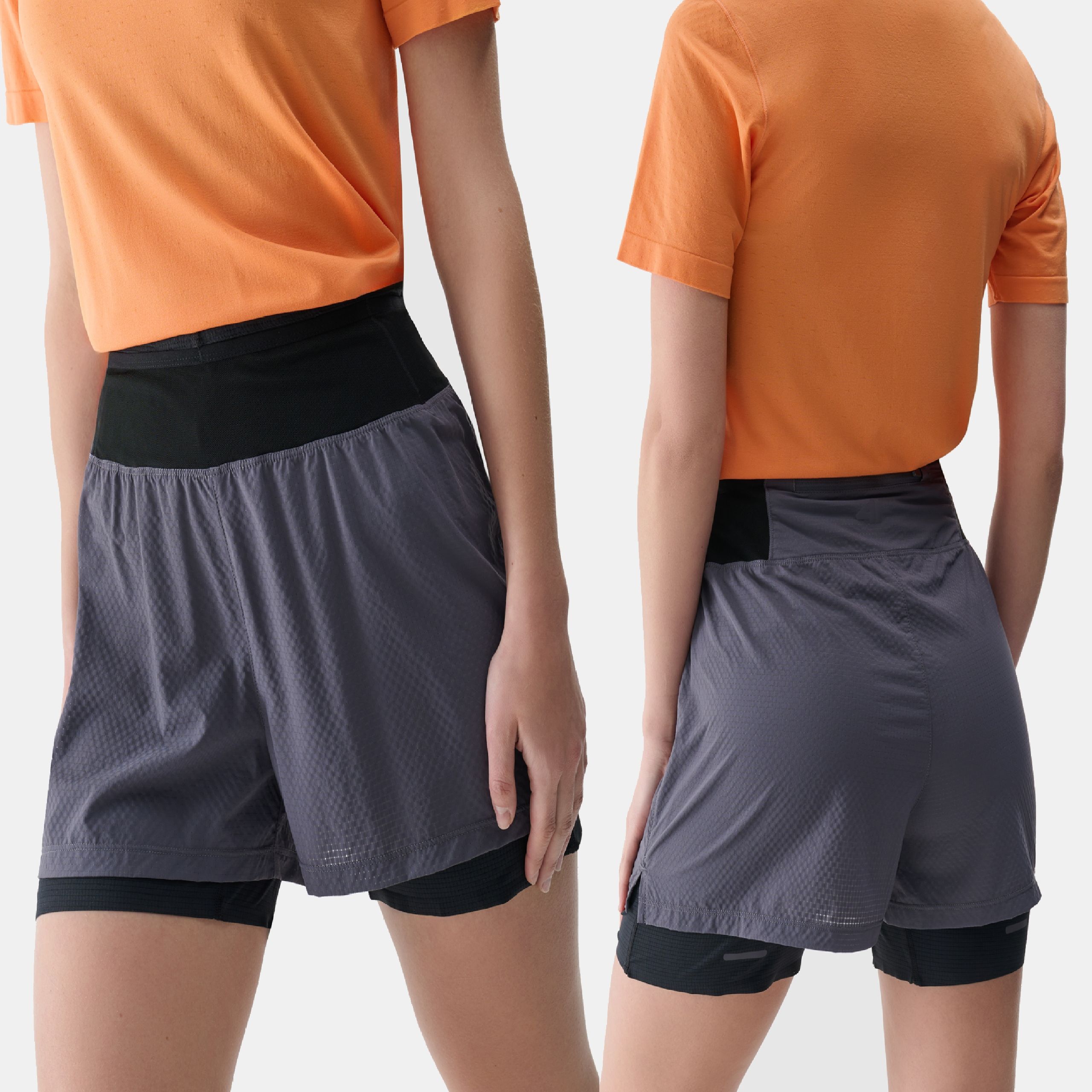  4f damen-trainingsshorts zum laufen schnell trocknend m tfshf0882 ss25