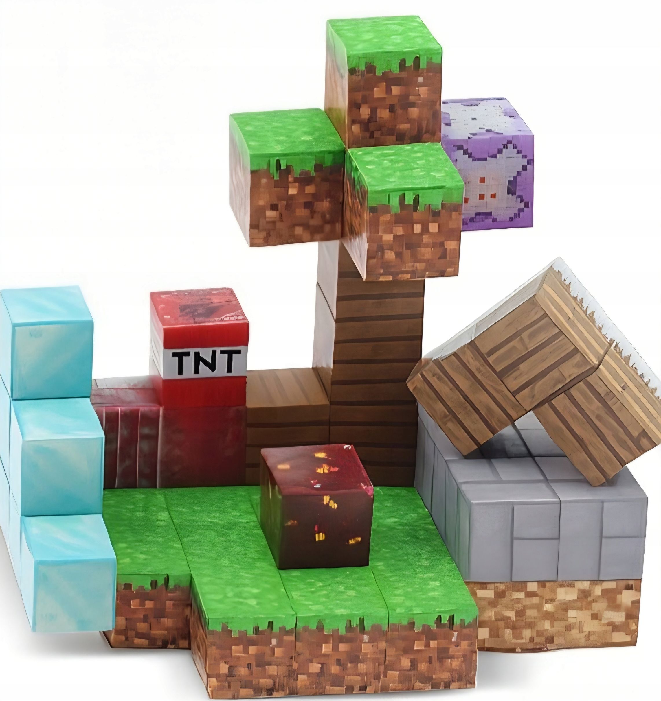  Magnetické bloky kocky 100bloky v tom 2figúrky kartónová krabica venovať