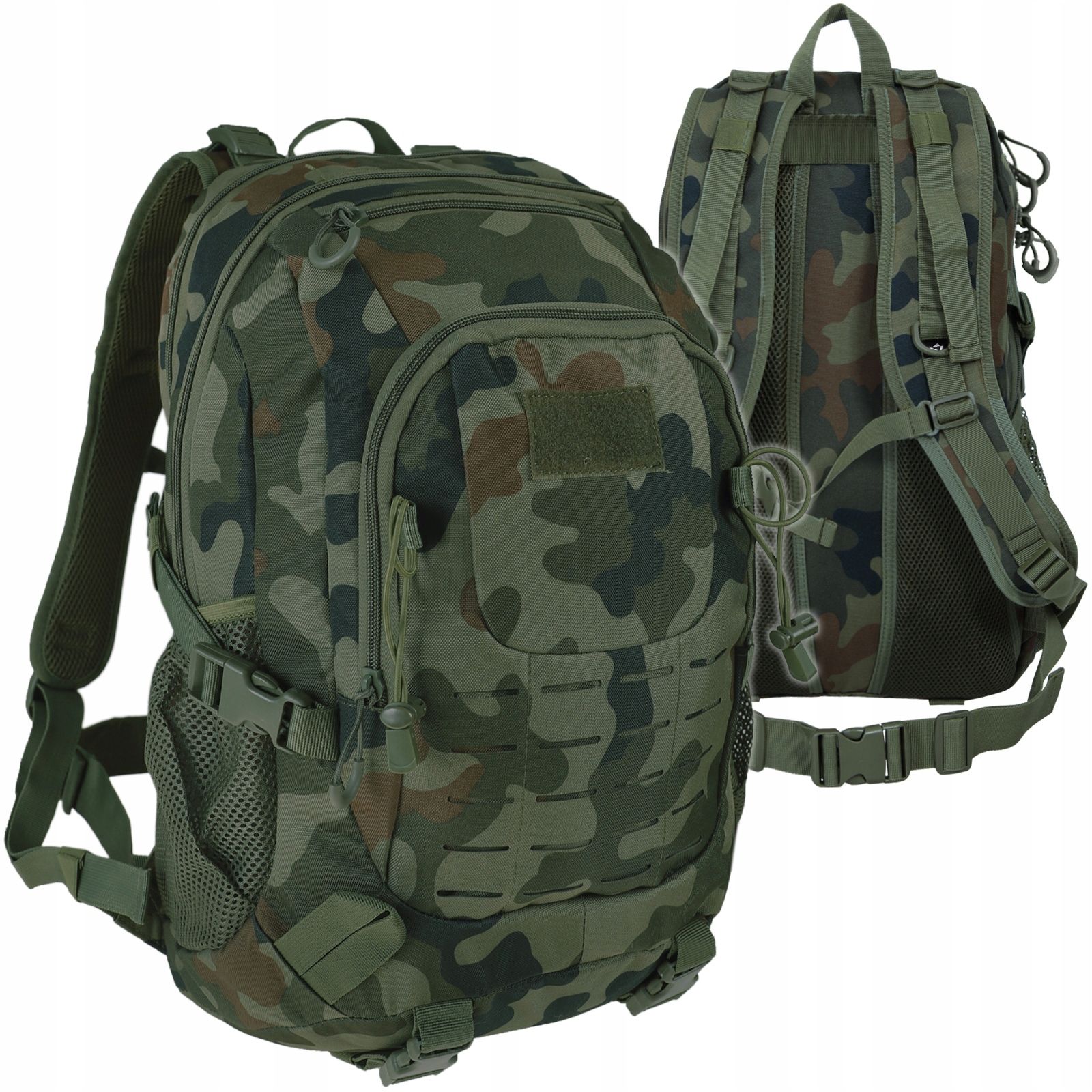  Karinė kuprinė taktinis dominator quebec karinis camo moro wz.93 40l