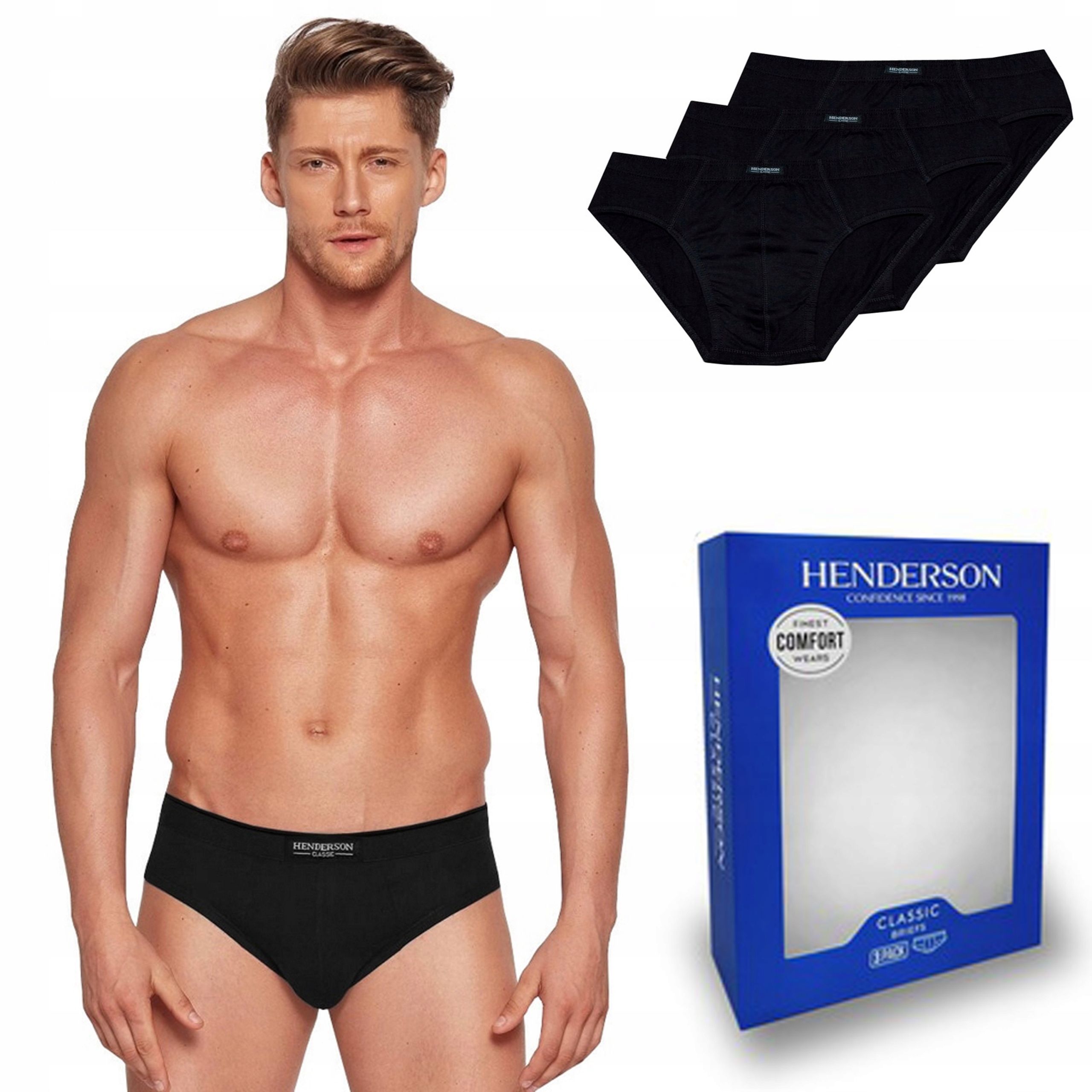  Briefs henderson classic 1446- 3 pcs. size l k632