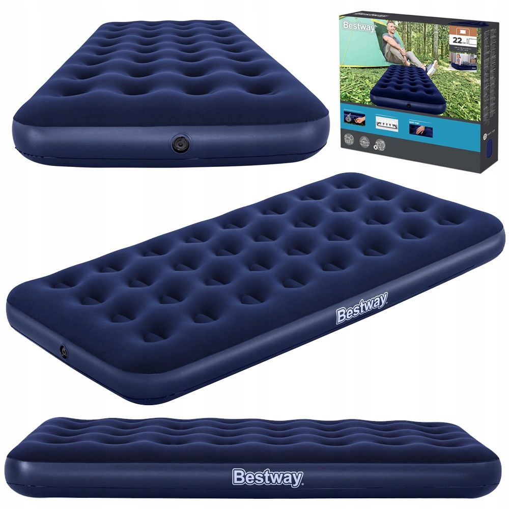  Bestway pripučiamas čiužinys 2 žmonės 203x152x22cm 67703