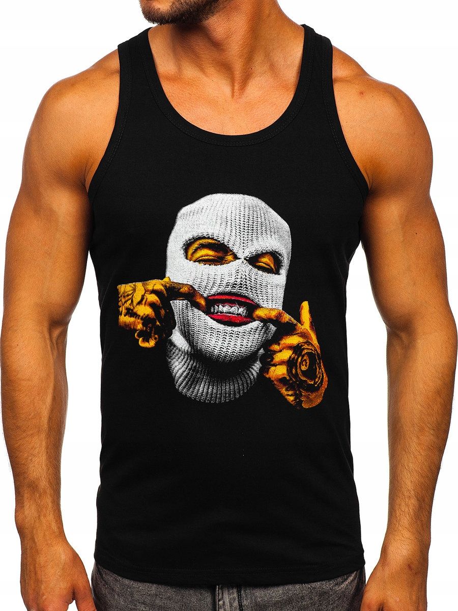  T-särk tank top meessoost valge 14854 rozmiar_2xl