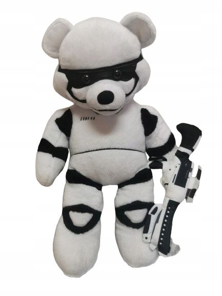  Star wars stormtrooper mis build-a-bear workshop 46cm minkštas žaislas šturmininkas