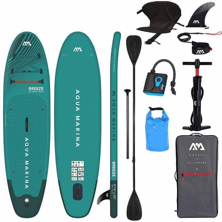  Sup lenta aqua marina breeze 9'10 summer riboto leidimo serijos pagrindinis rinkinys