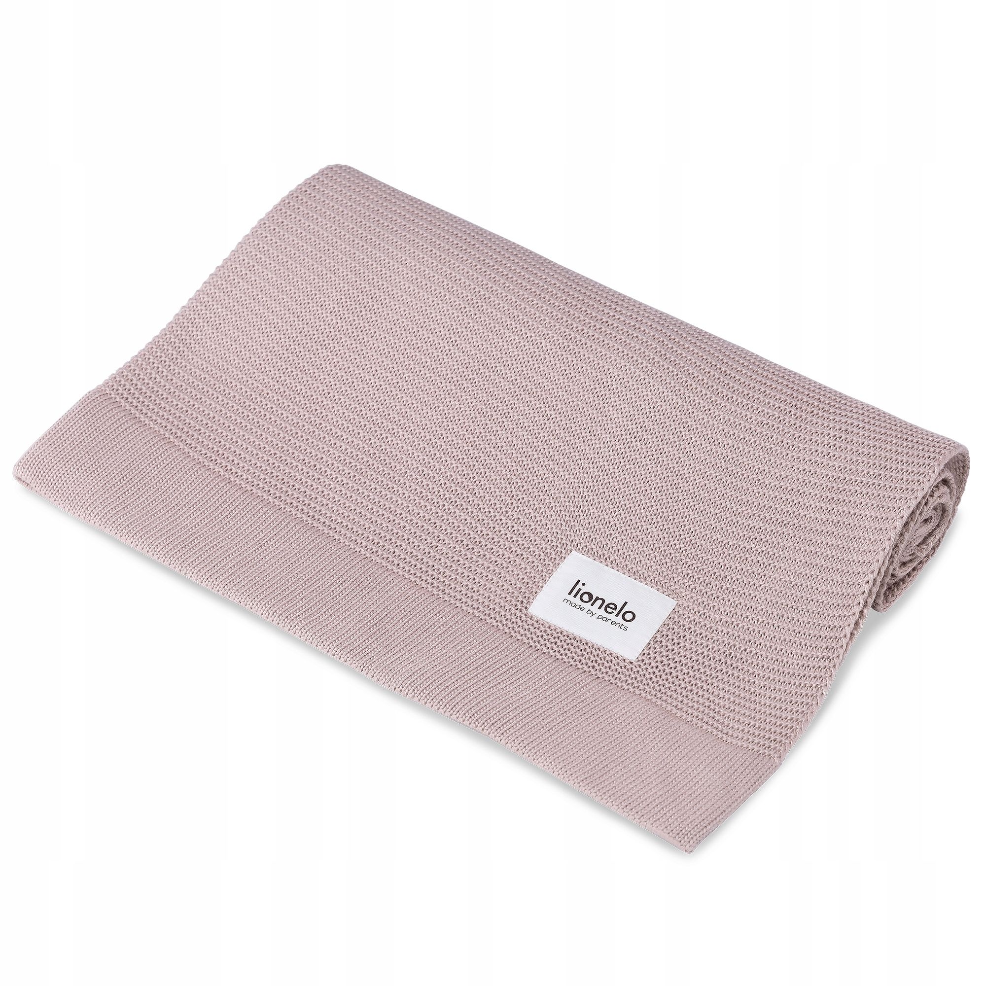  Bamboo blanket covered childish 75x100cm lionelo bamboo blanket pink