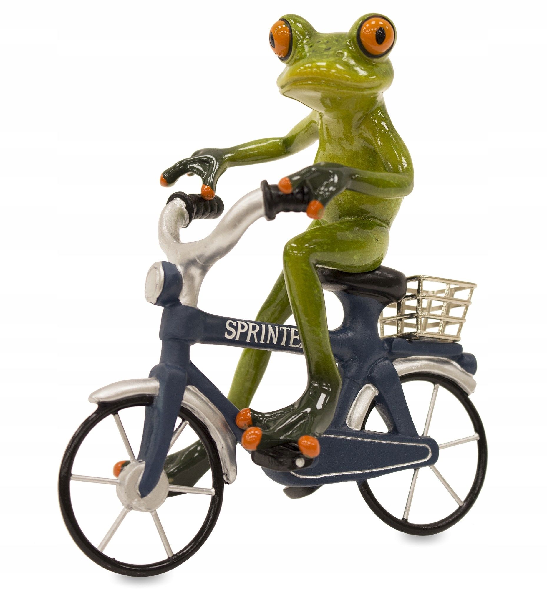  Figur frosch frosch auf rybach angler fischer geschenk