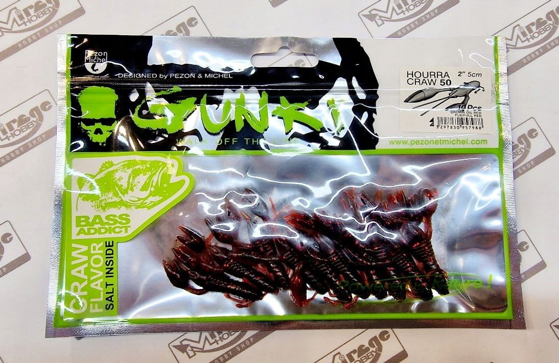  Norīt gunki kiddy 4"(10cm) - salt & pepper (op. 5 gab.) [52683]