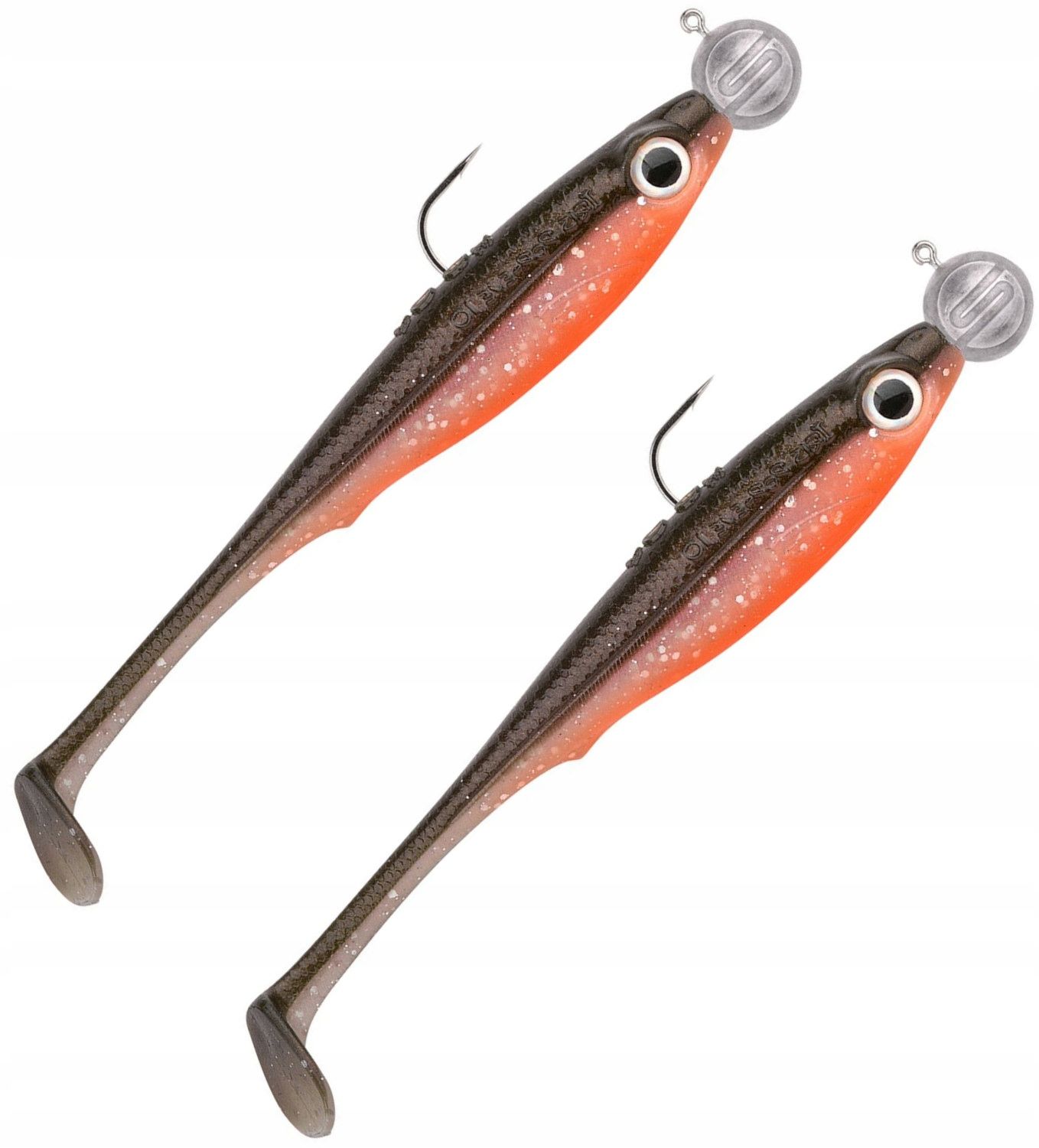  Guminiai uzbrojone 2 vnt. power catcher spro sn rigged pike 14cm!