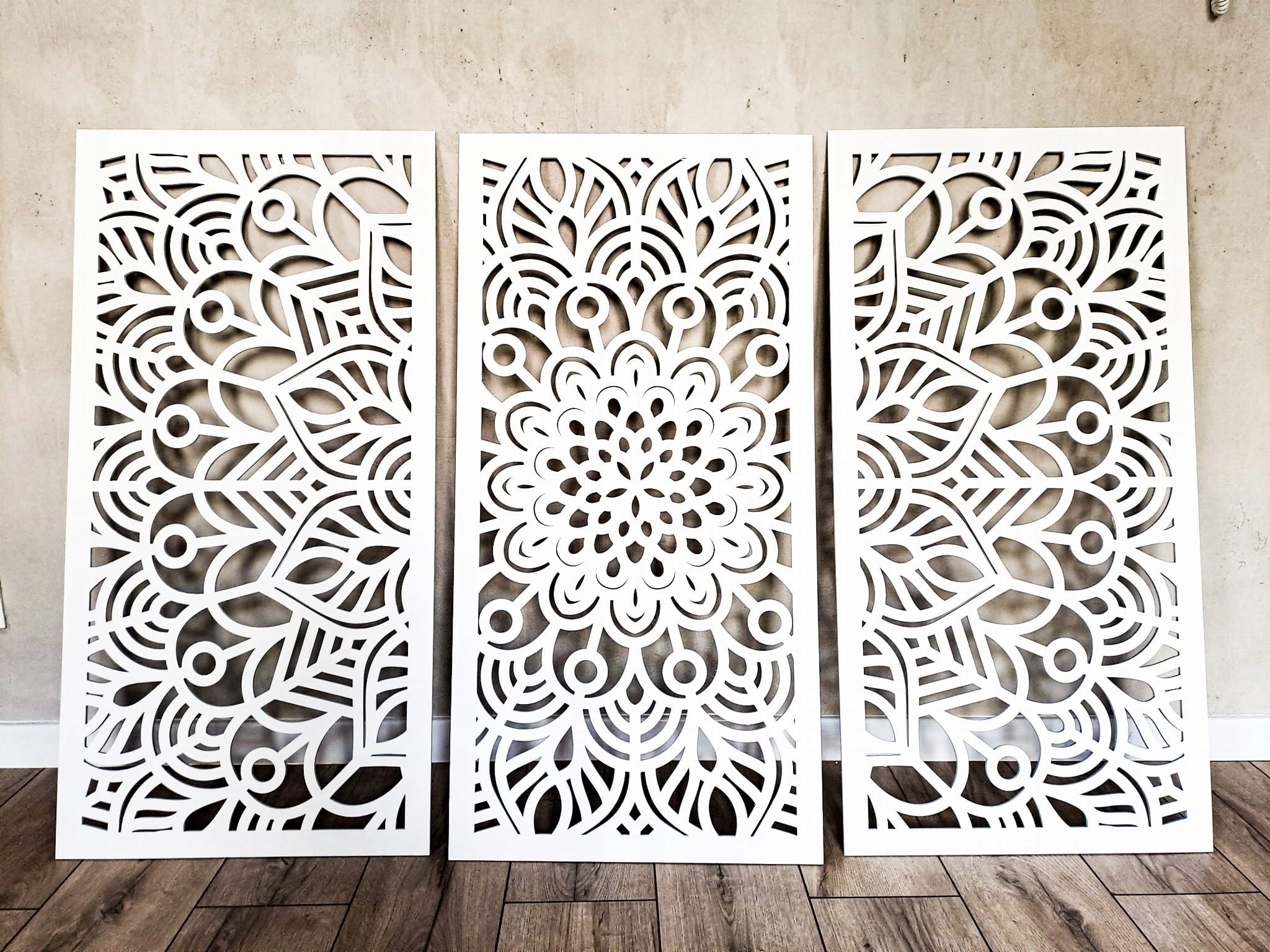  Plāksnes azurowe-ozdoba piestiprināms pie sienas 3 d, rozete, mandala