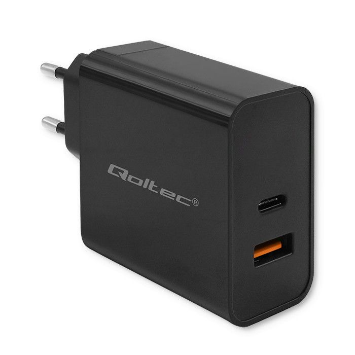  Schnelles netzwerkladegerät für smartphone 18w 5-12v 1.5-3a usb-c pd usb qc3.0q