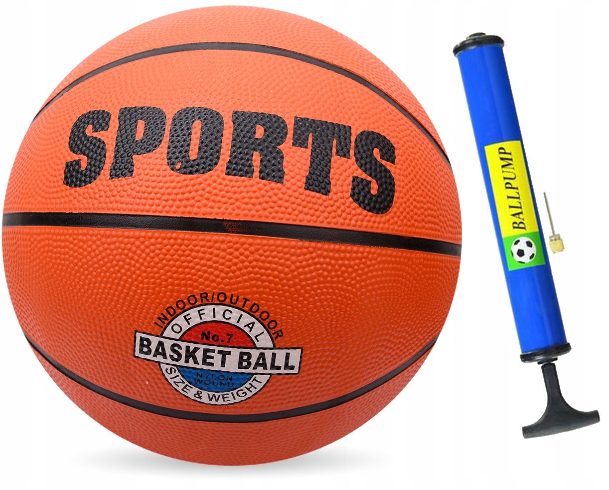  Branded basketball basketball in/outdoor 7 + pump
