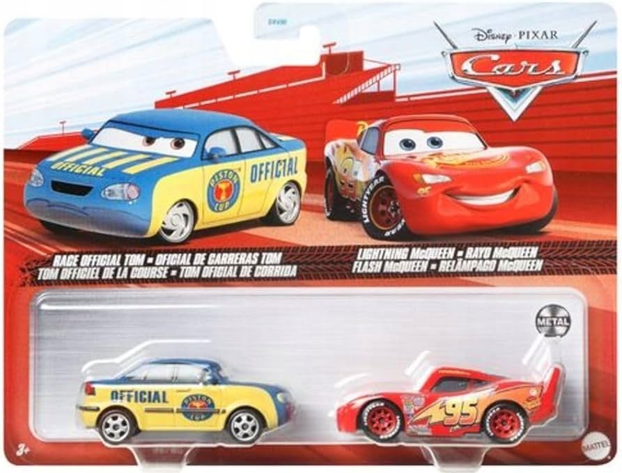  Žaibas makvynas ralio + race official tomas "mattel" cars automobilis metaliniai 1:55
