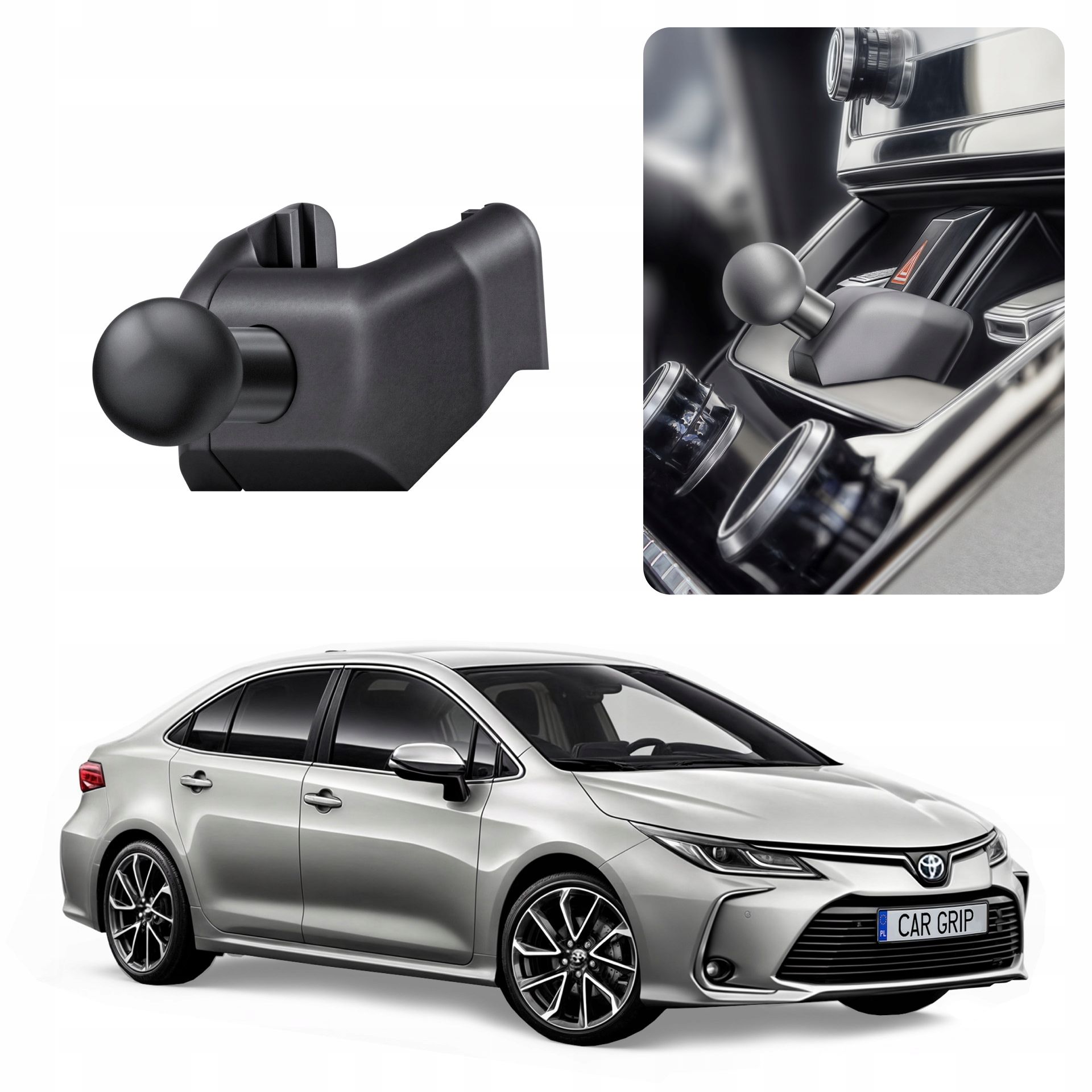  Magnetiline hoidik telefoni jaoks mõeldud sisse toyota corolla e21 (2019-)