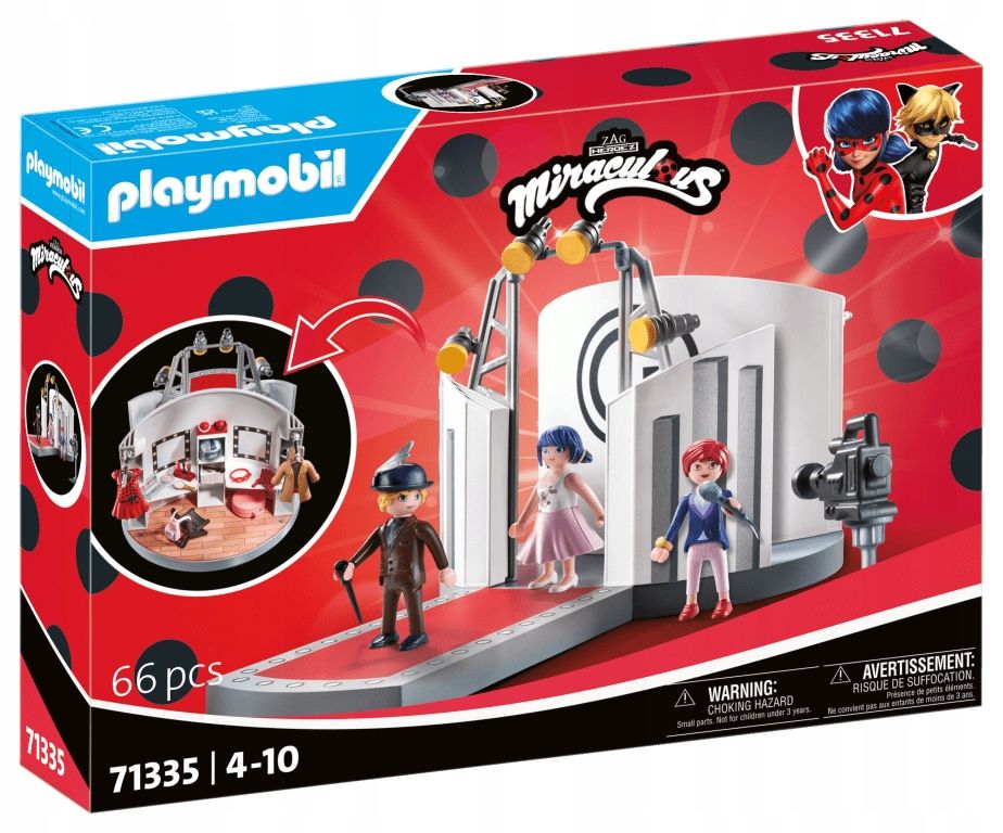  Komplektas playmobil 71423 automobilis su nameliu ant ratų