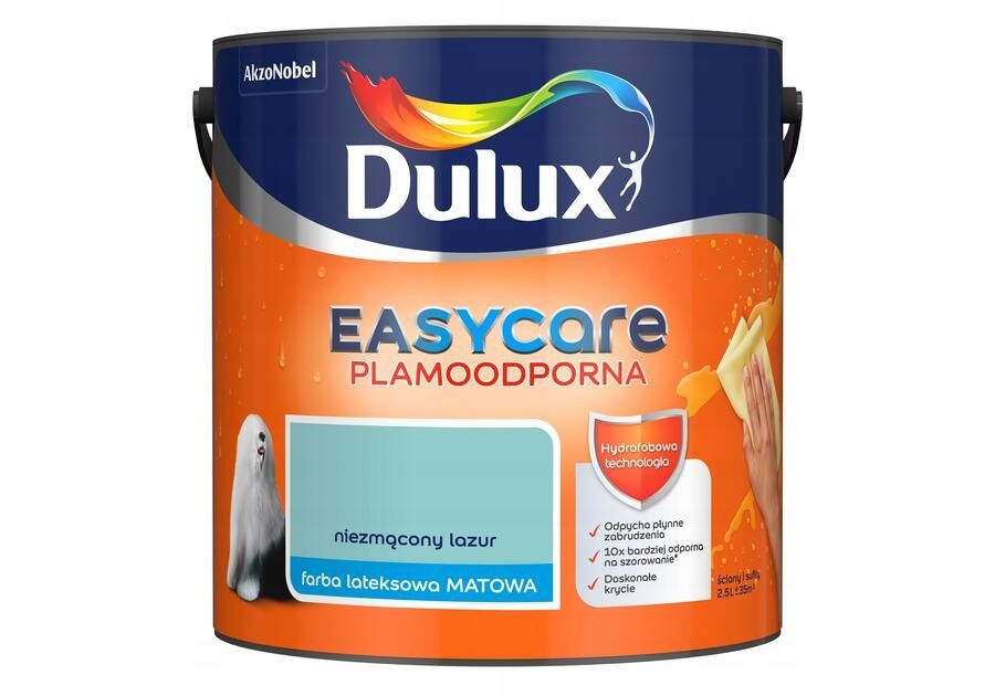  Dulux easy care krāsu niebianska enerģija 2,5l