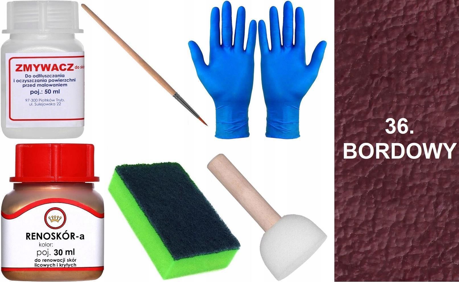  Krējuma garša 5 renoskor kopa renovācijai graudaina āda krāsu tīrāks mix