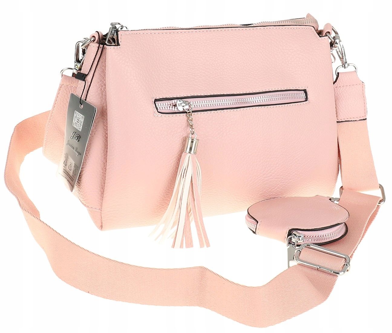  Kabelka ženský taliančina značka jessica bags kufor taška cez rameno 289 pink