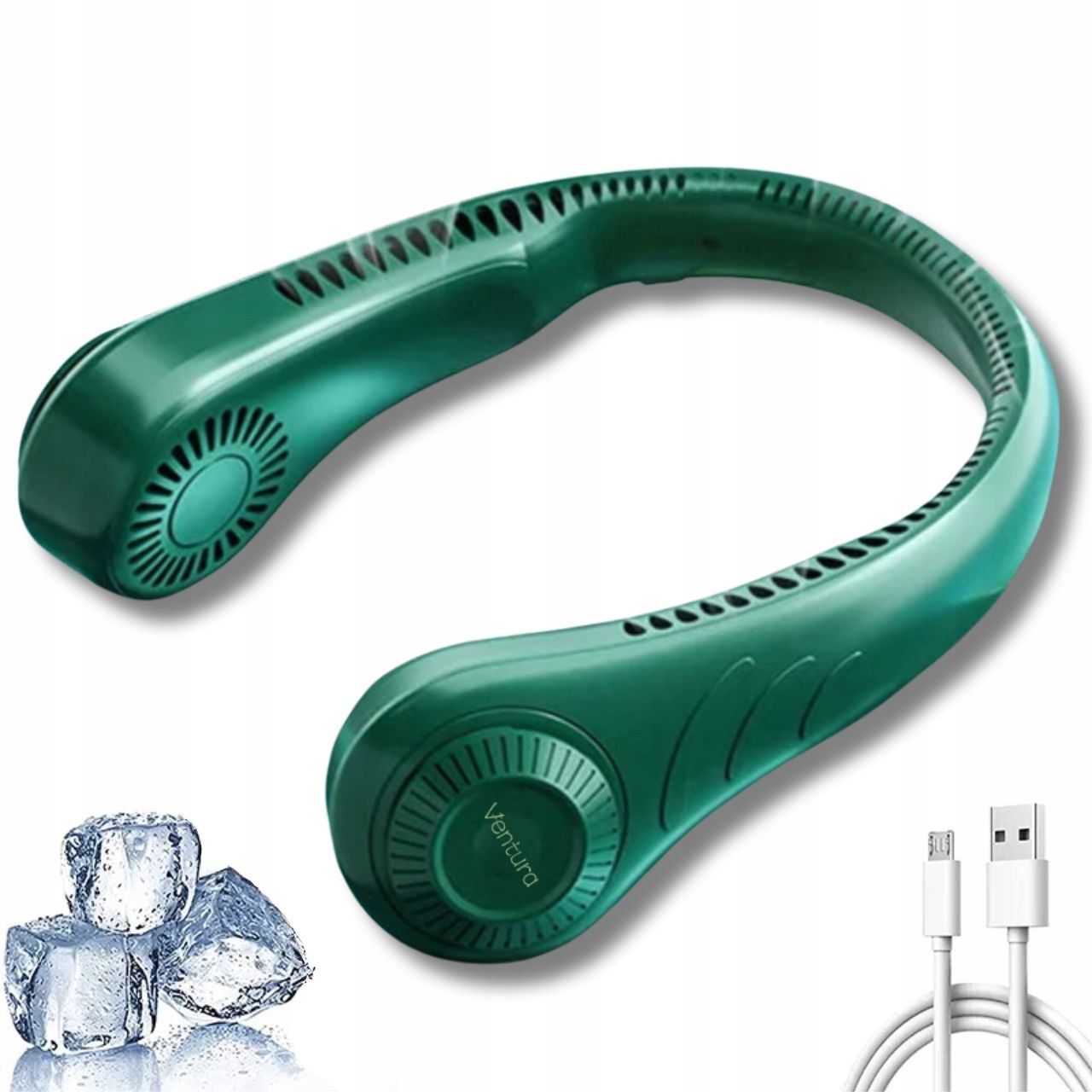  Kakla ventilators bezvada ventilators kaķēns bērniem 2400mah 10h