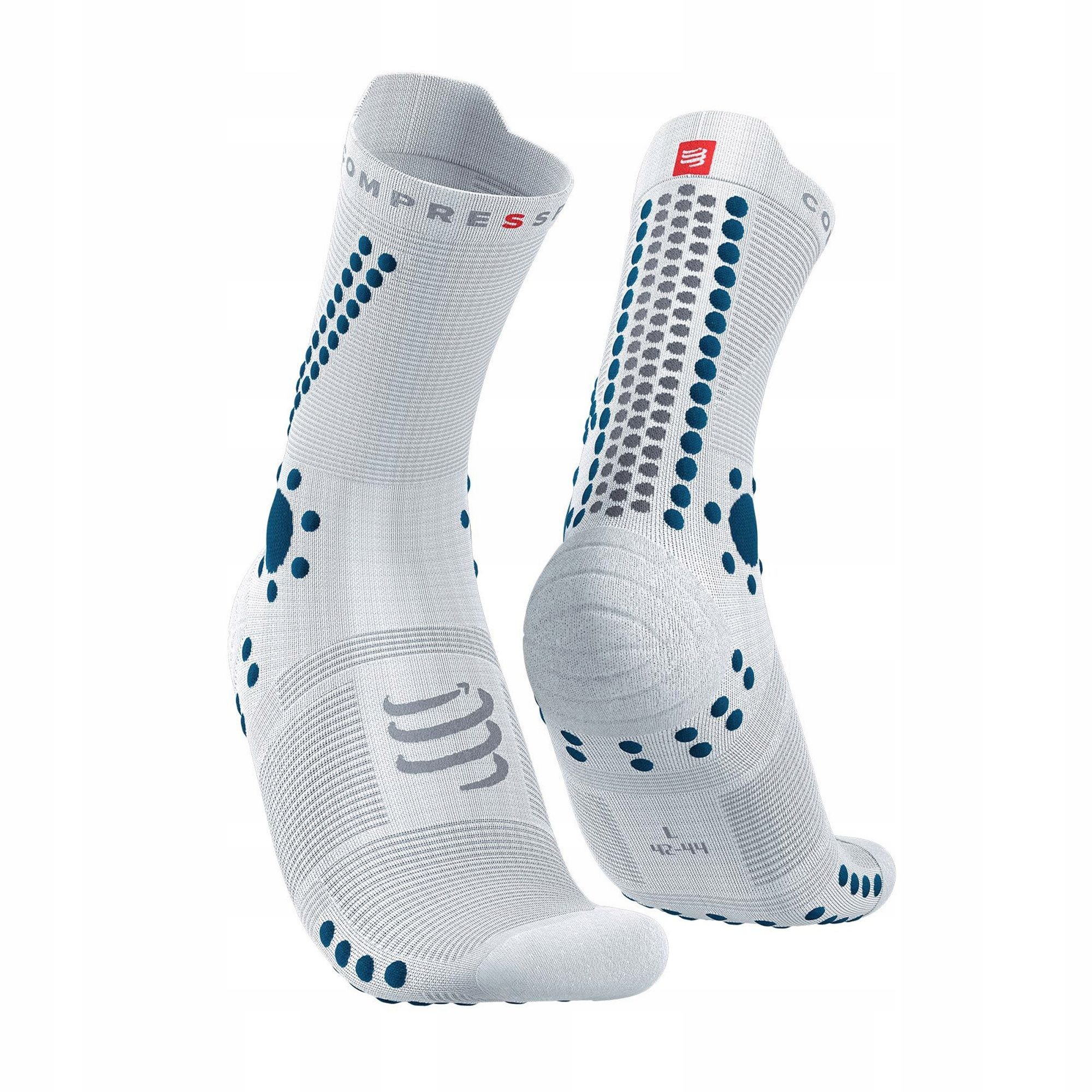  Compressport zeķes skriešanas v4.0 melns 42-44