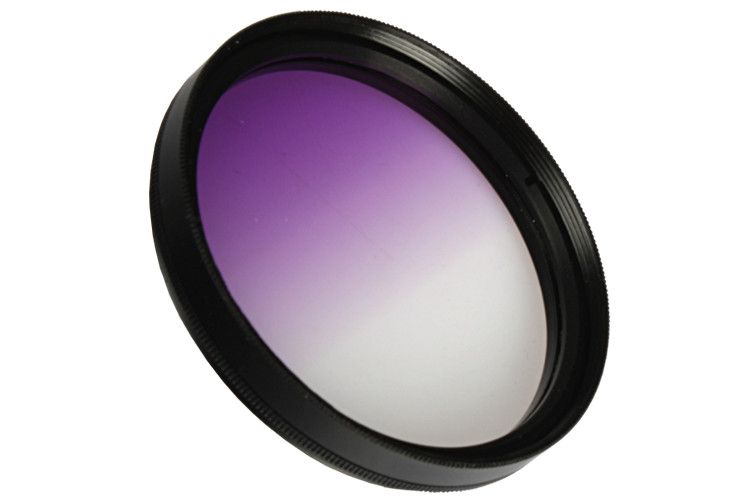  Gradientinis filtras raudonas 62 62mm