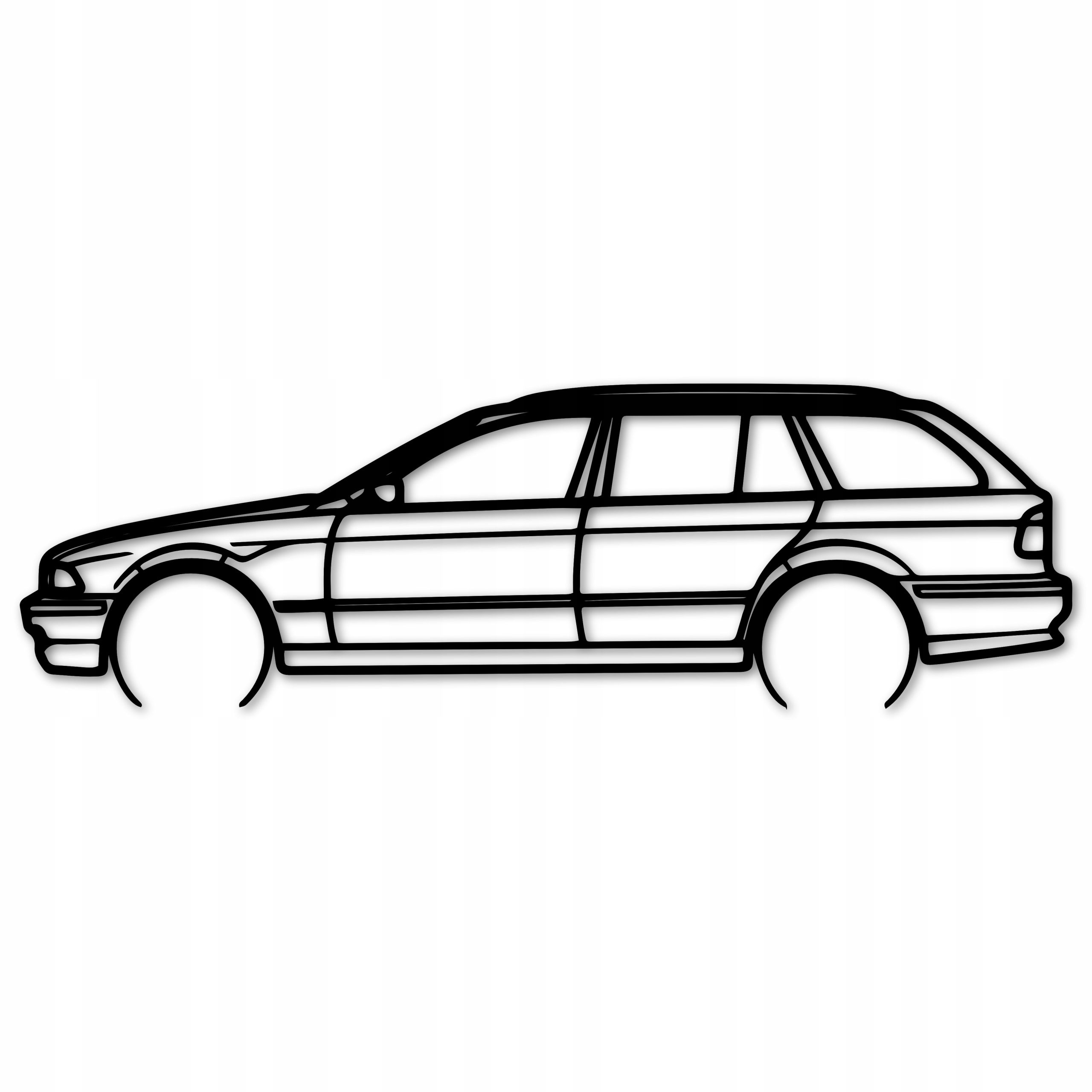  Ažūra glezna automašīna bmw e39 vagons sienu apdare plāksne 80 cm gleznas